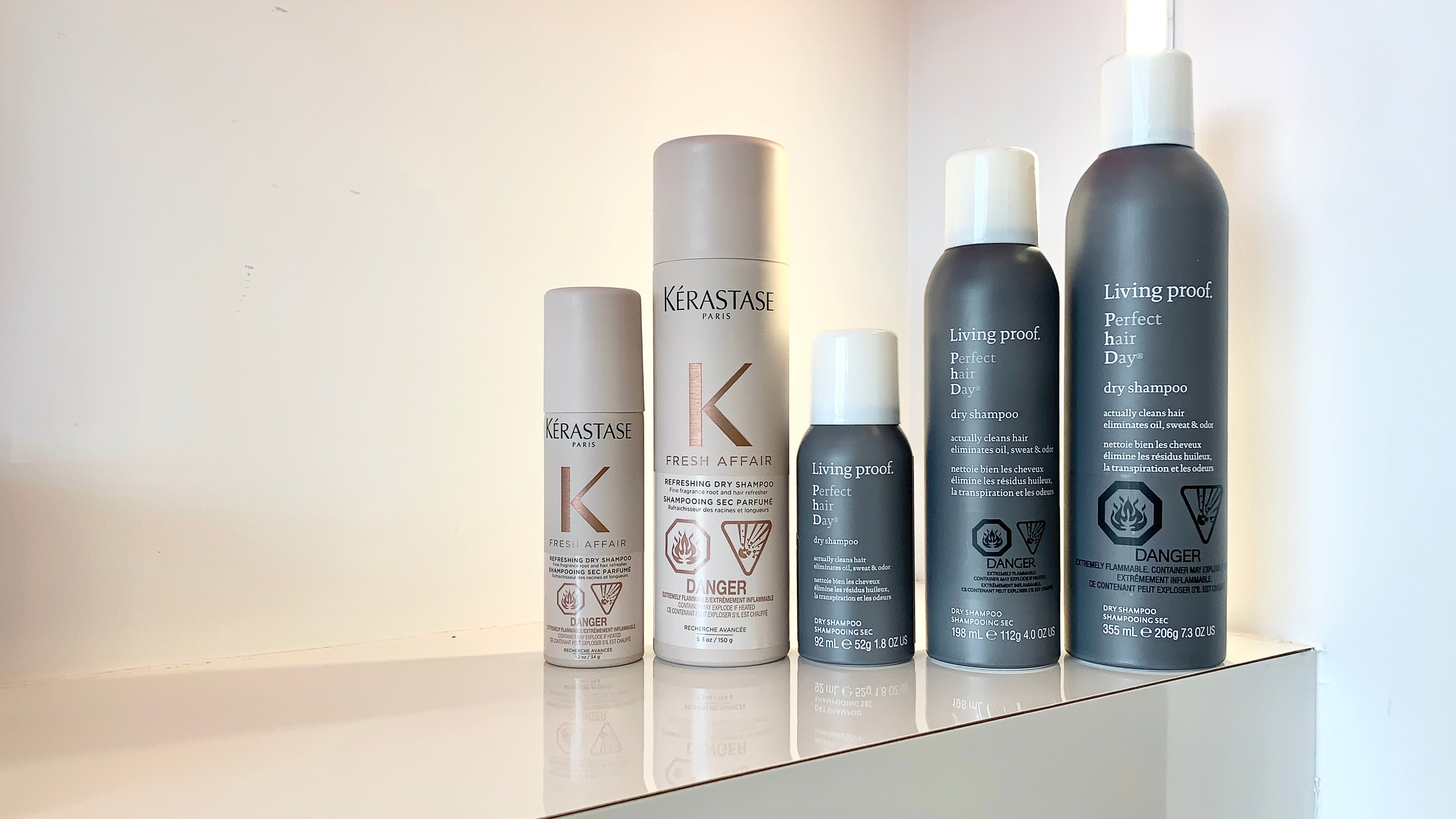 Shampoing sec : Kérastase ou Living Proof ?