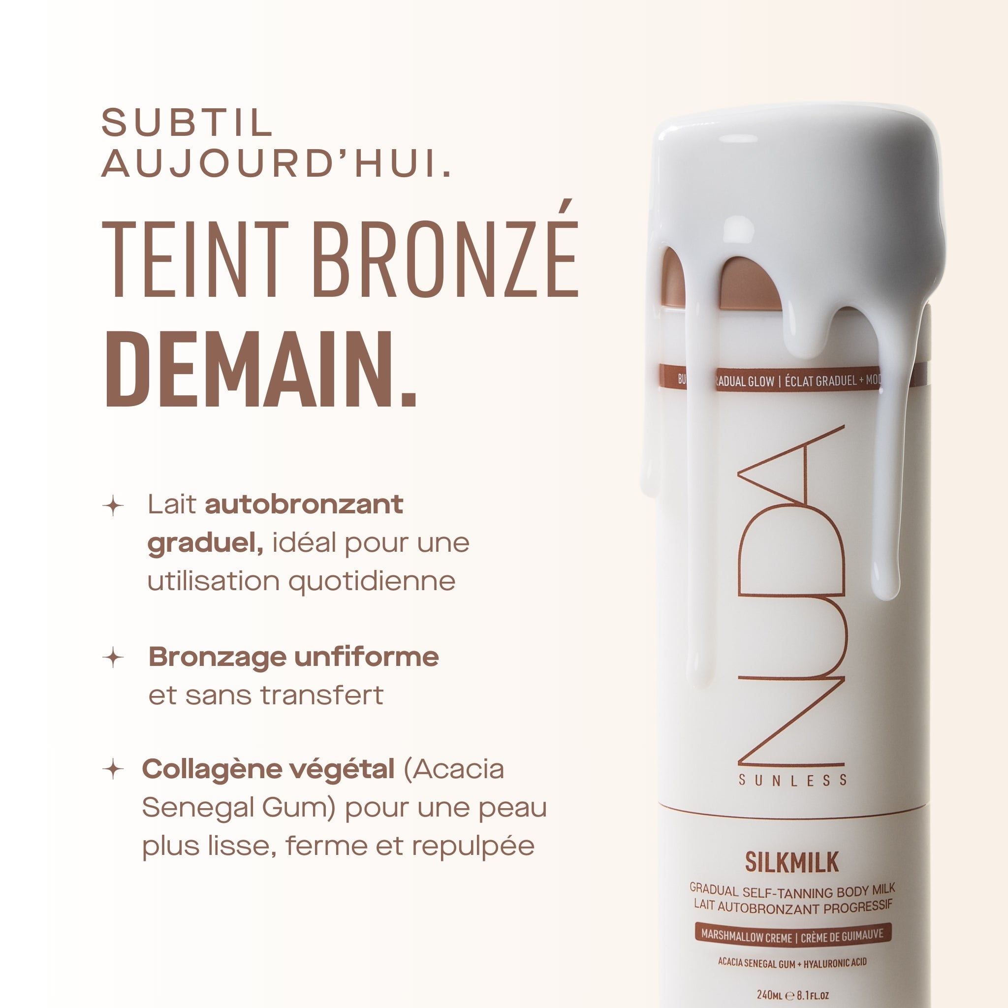 Natural Self-Tanning Lotion - Body