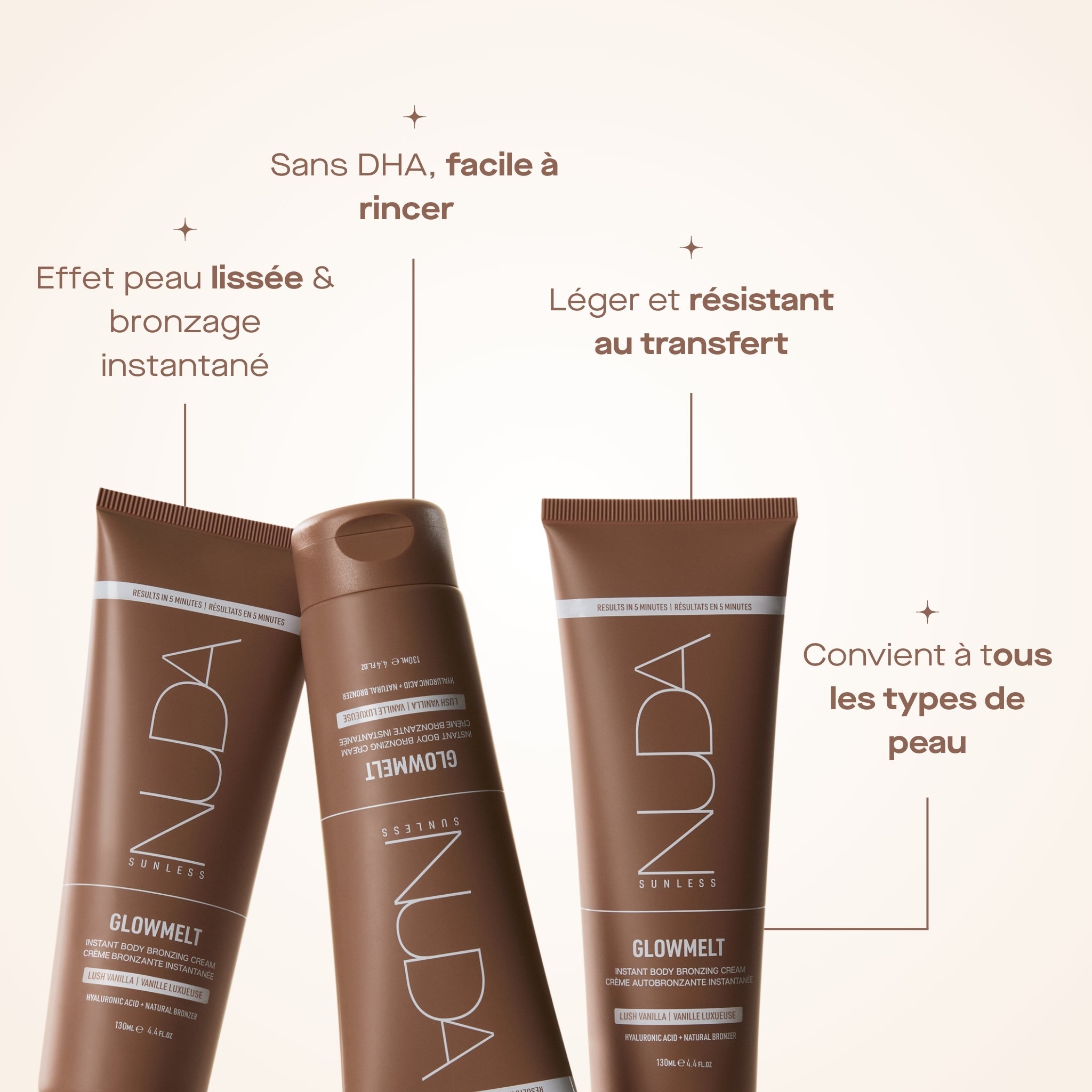 Crème Bronzante Instantanée - Corps