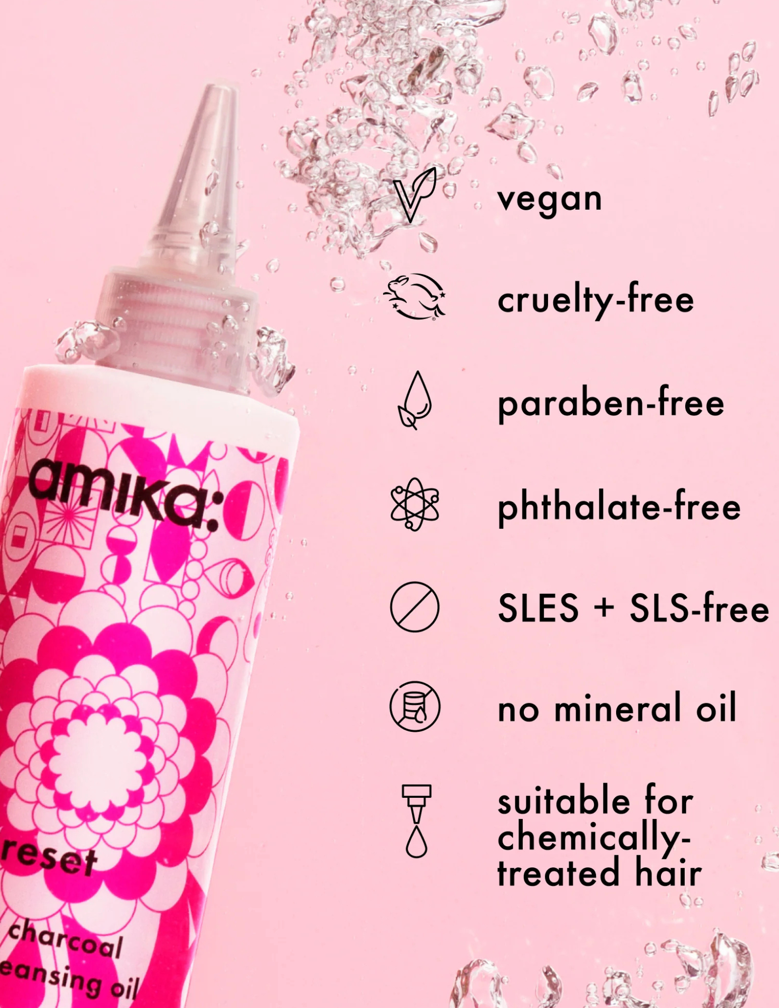 Detox - Rose Charcoal Clarifying Oil Reset