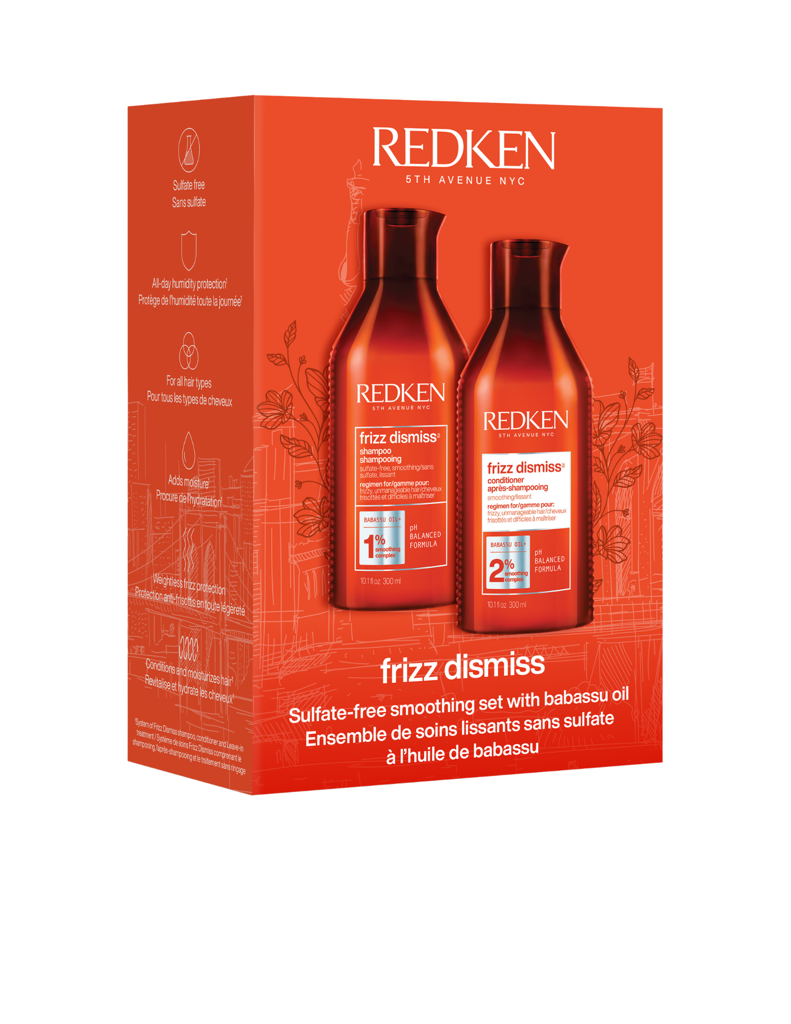 Duo printemps Redken - Frizz Dismiss