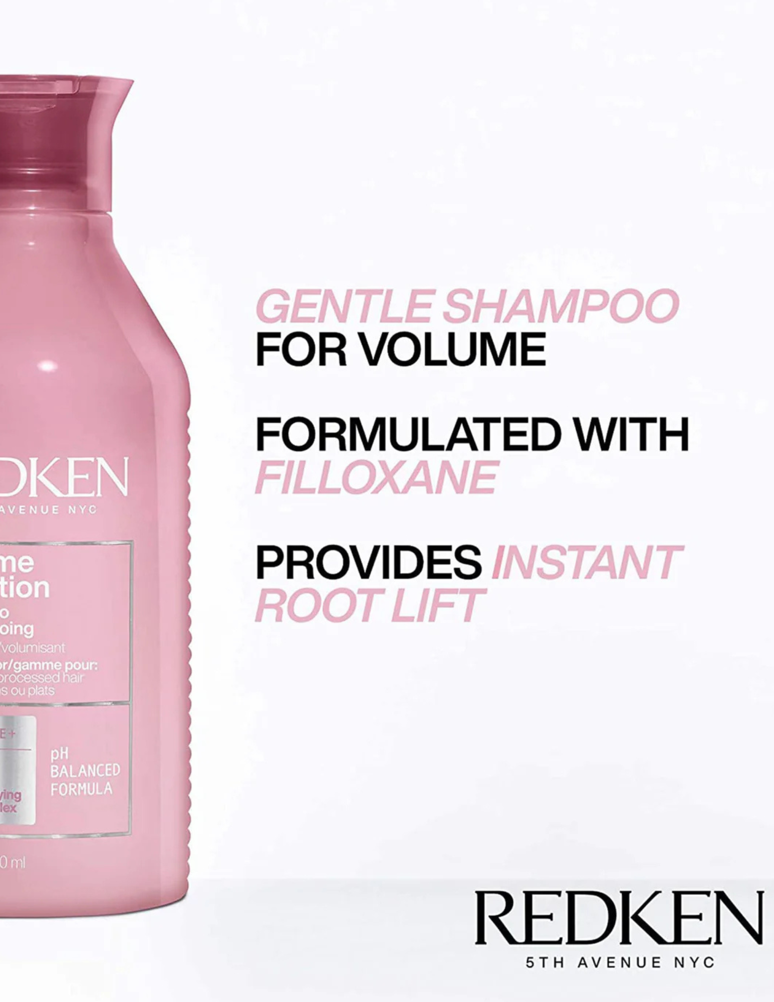 Volume Injection - Shampoing 1L