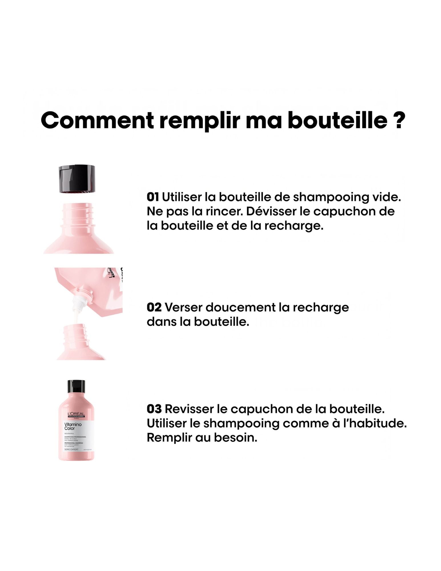 Color Radiance Shampoo 500ml - Vitamino Color