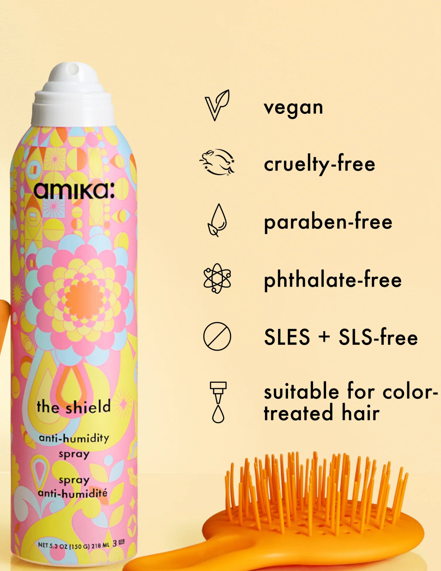 Anti-frisottis - Spray anti-humidité The Shield
