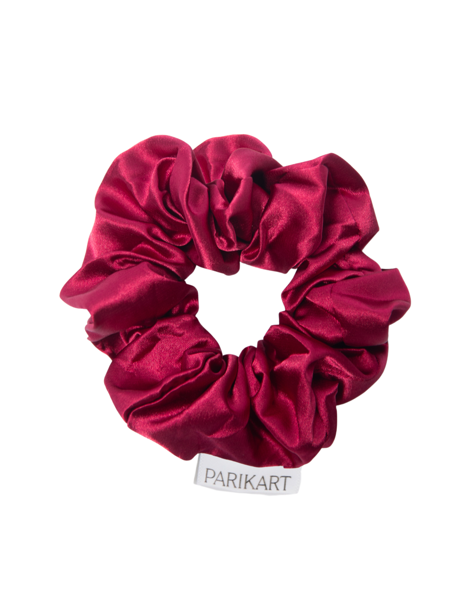 The satin scrunchie - Ruby