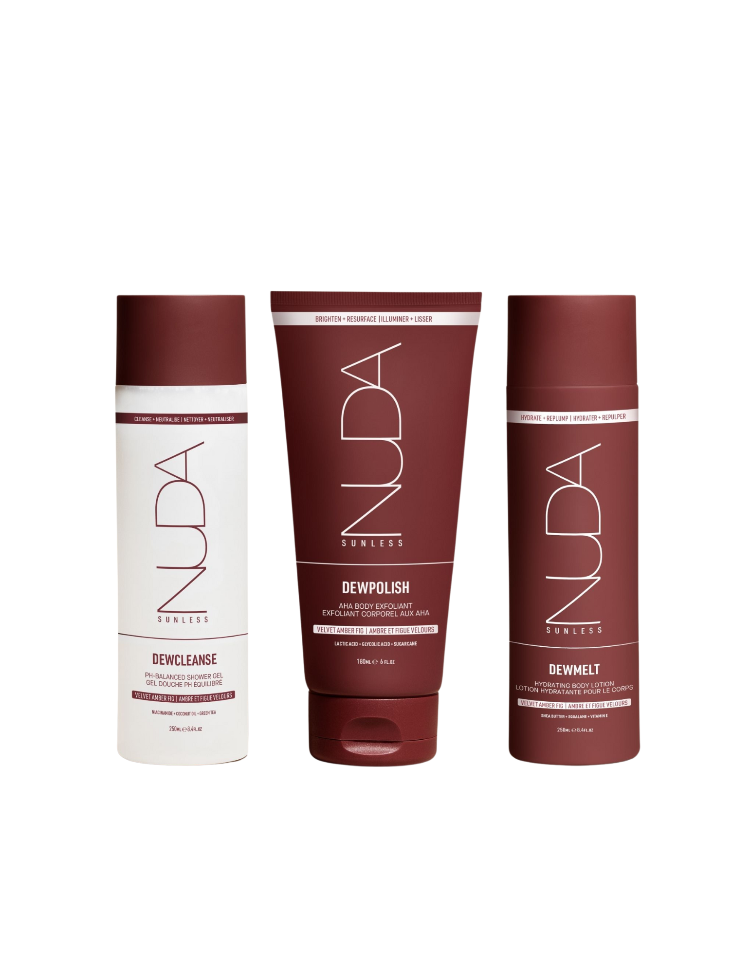 Ensemble exfoliant & hydratant - Velours