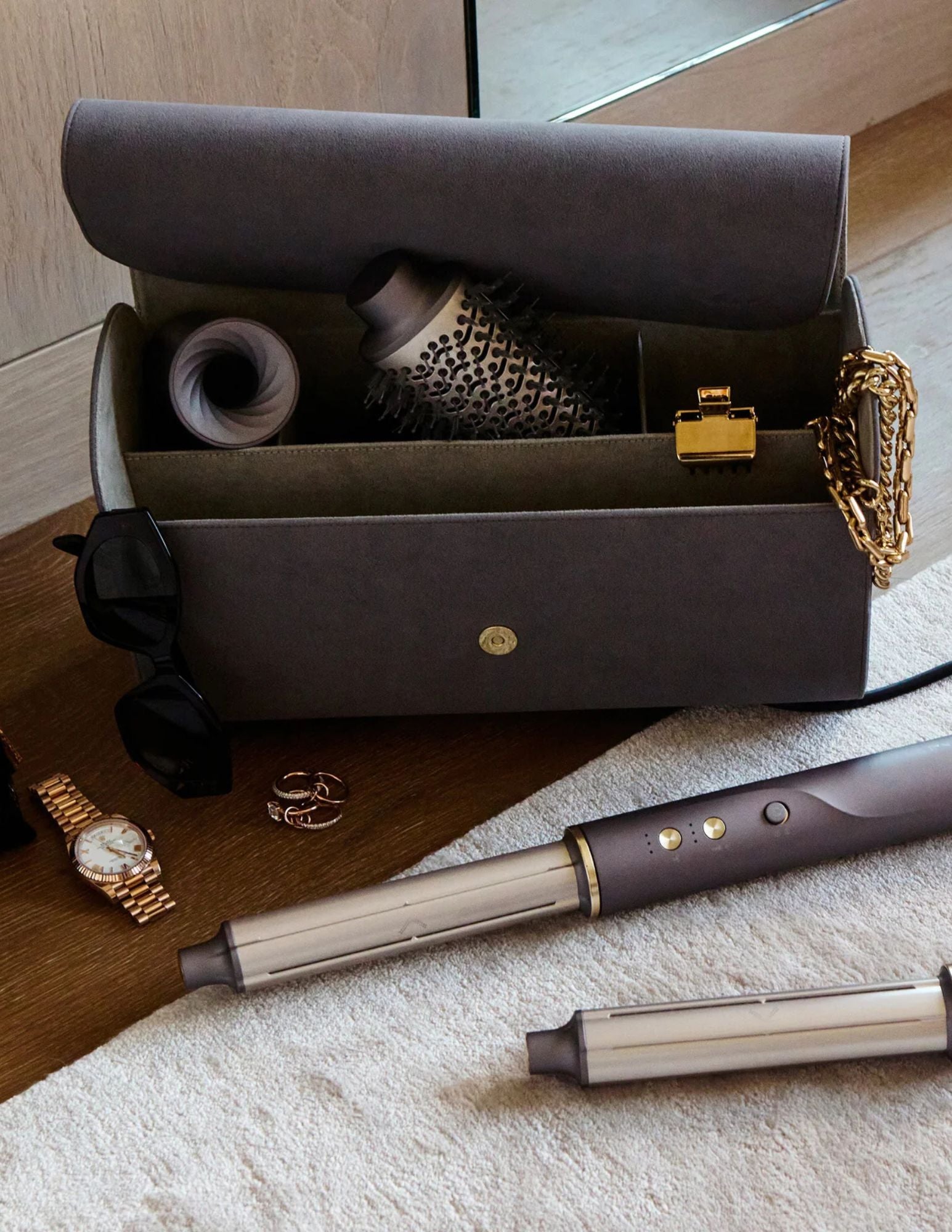 Ensemble de mise en plis Aire 360 Ceramic Air Styler des fêtes - Prune