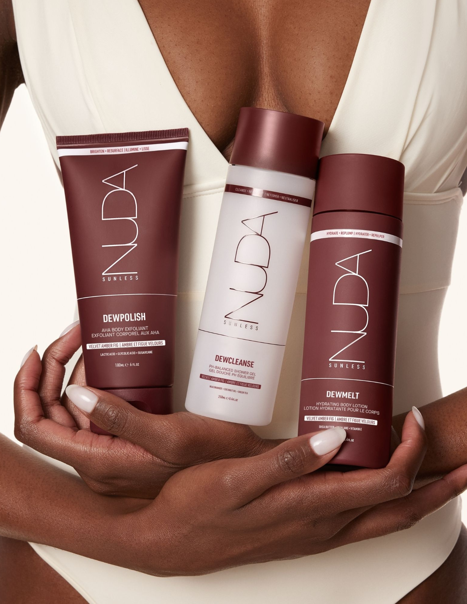 Ensemble exfoliant & hydratant - Velours