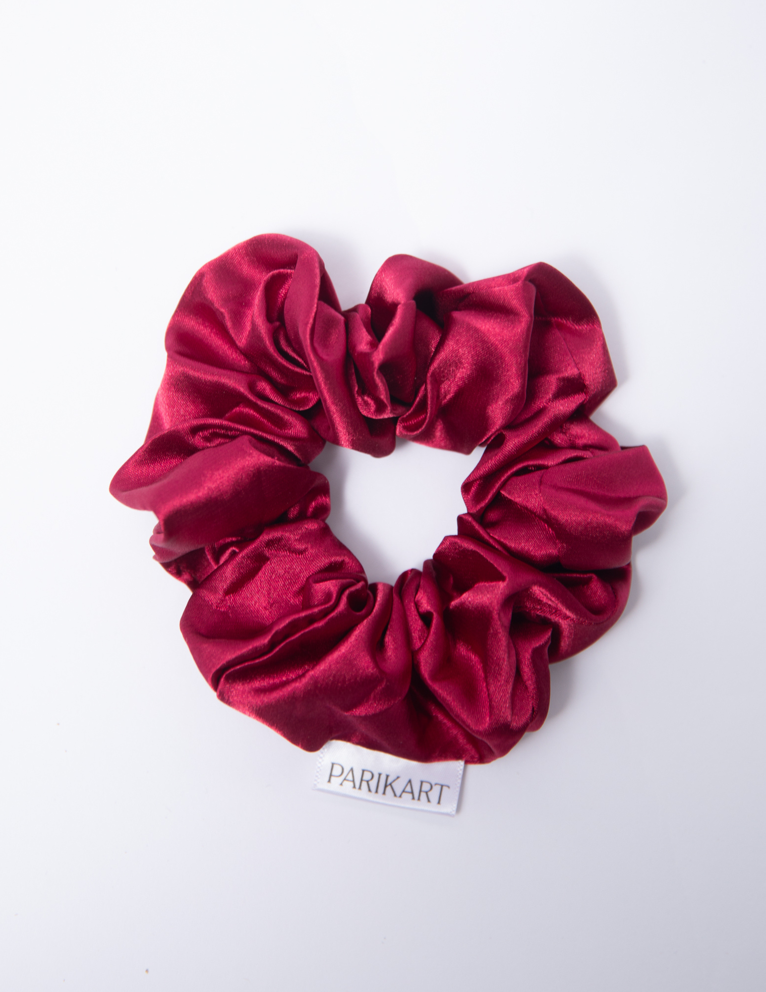 The satin scrunchie - Ruby