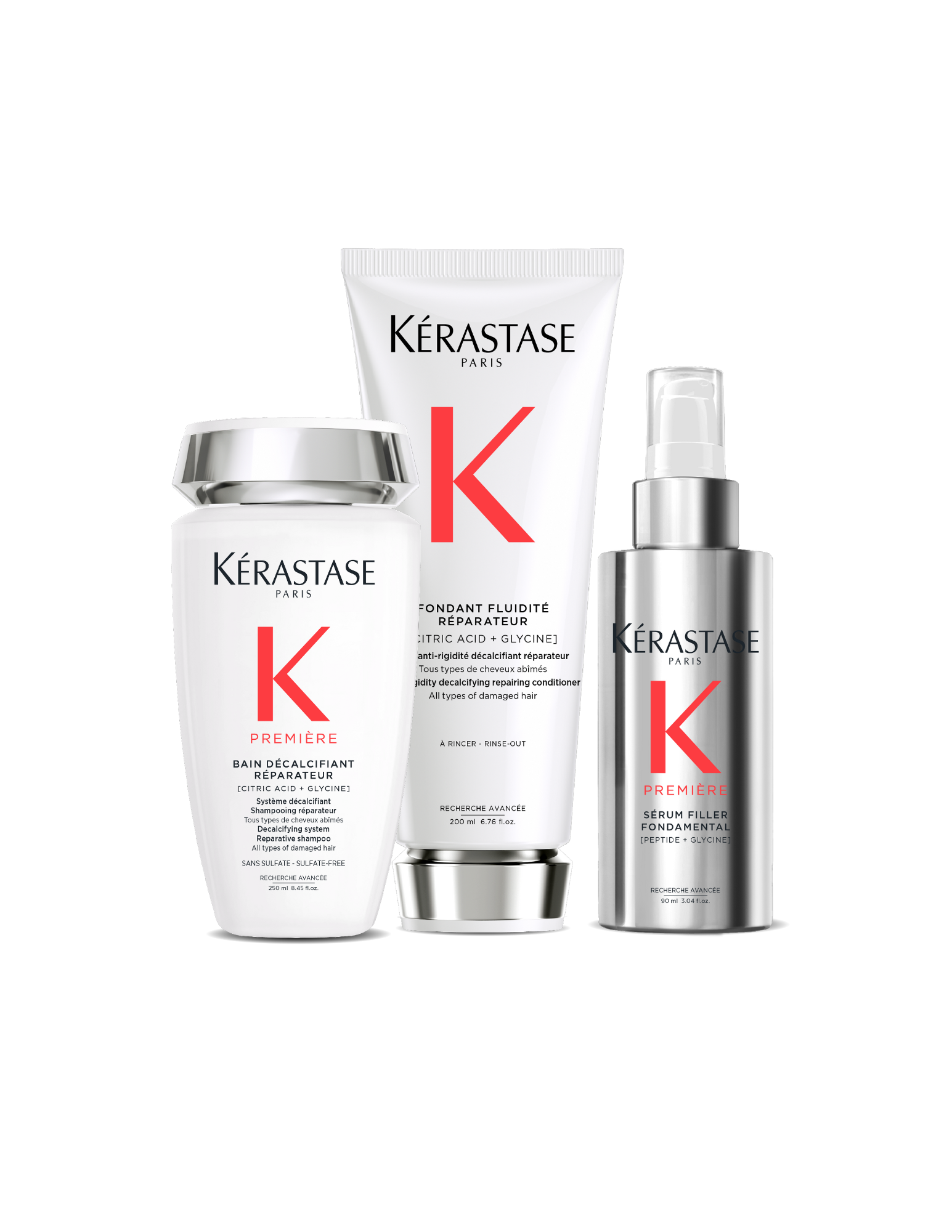 First: Decalcifying skincare routine