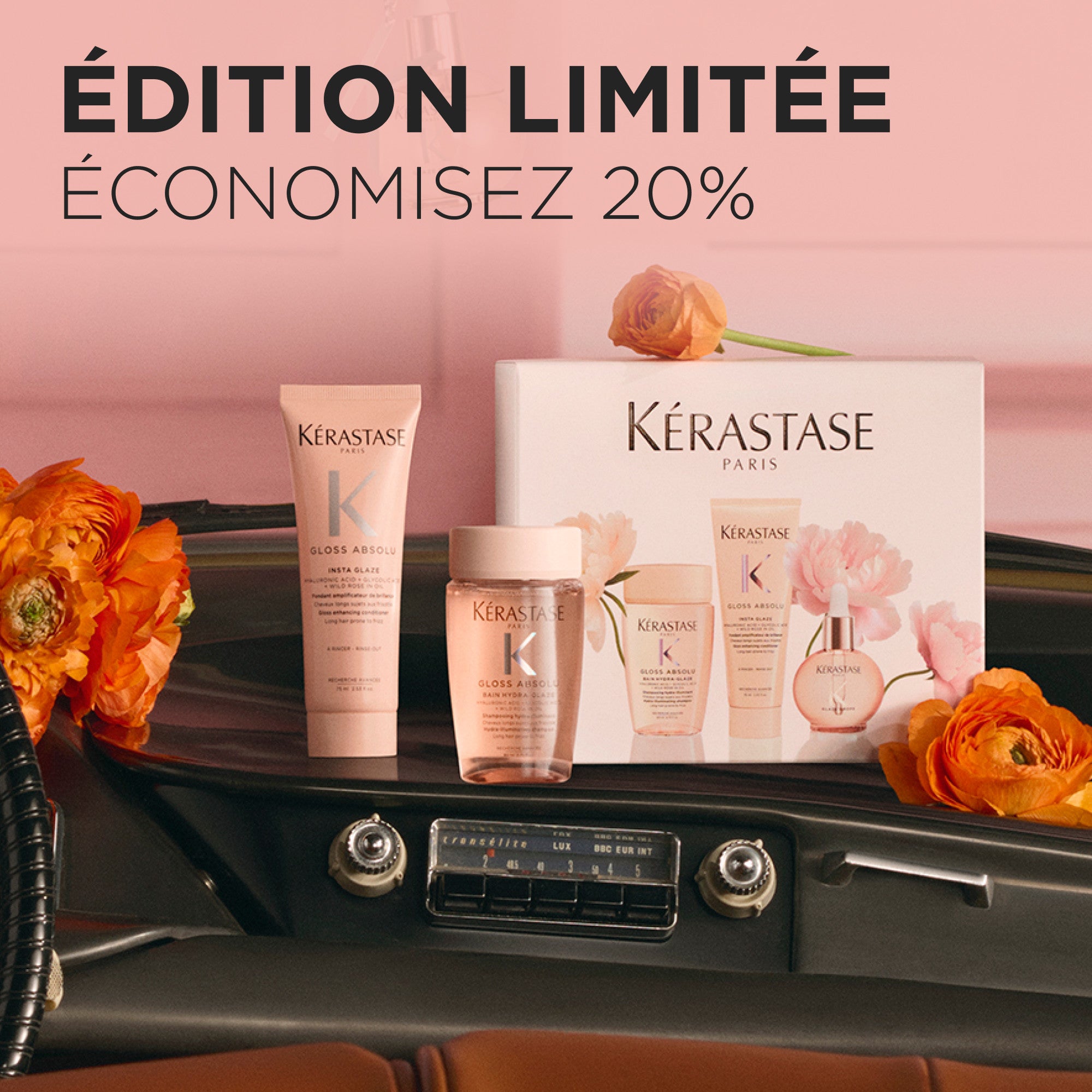 Coffret printemps Kérastase - Gloss Absolu Huile Glaze drops