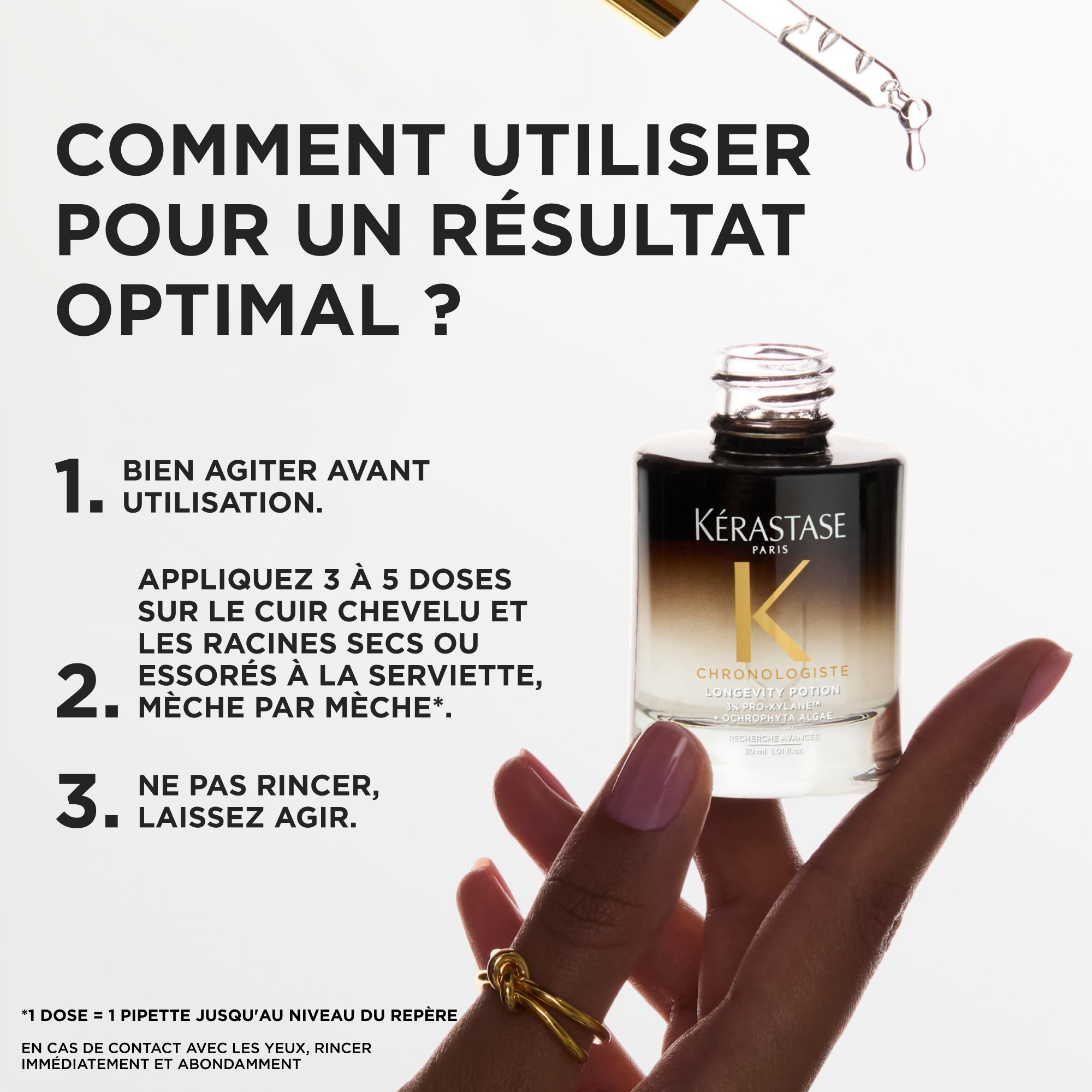 Sérum pour cuir chevelu Potion de Longévité