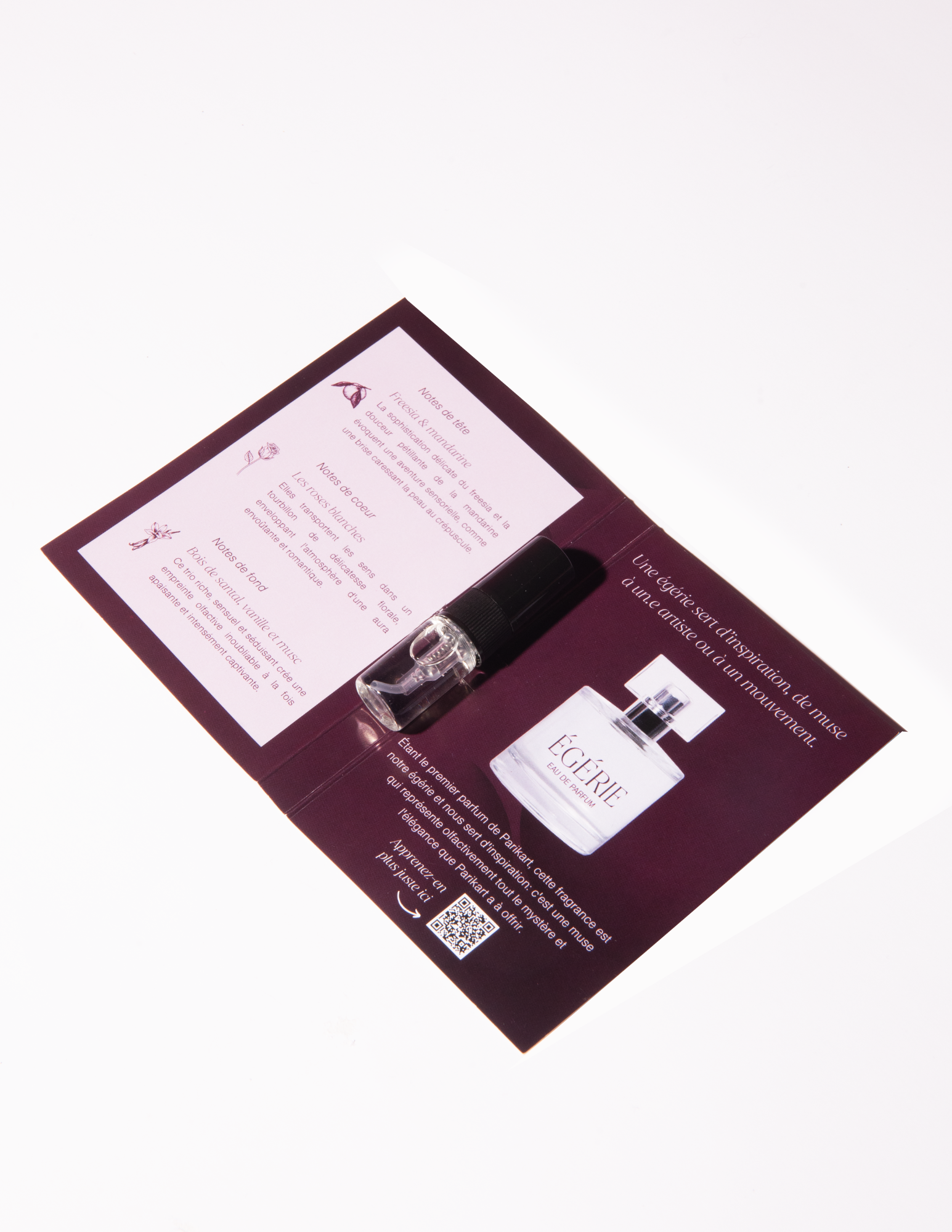 L'Eau de parfum Égérie - 50 sprays format découverte