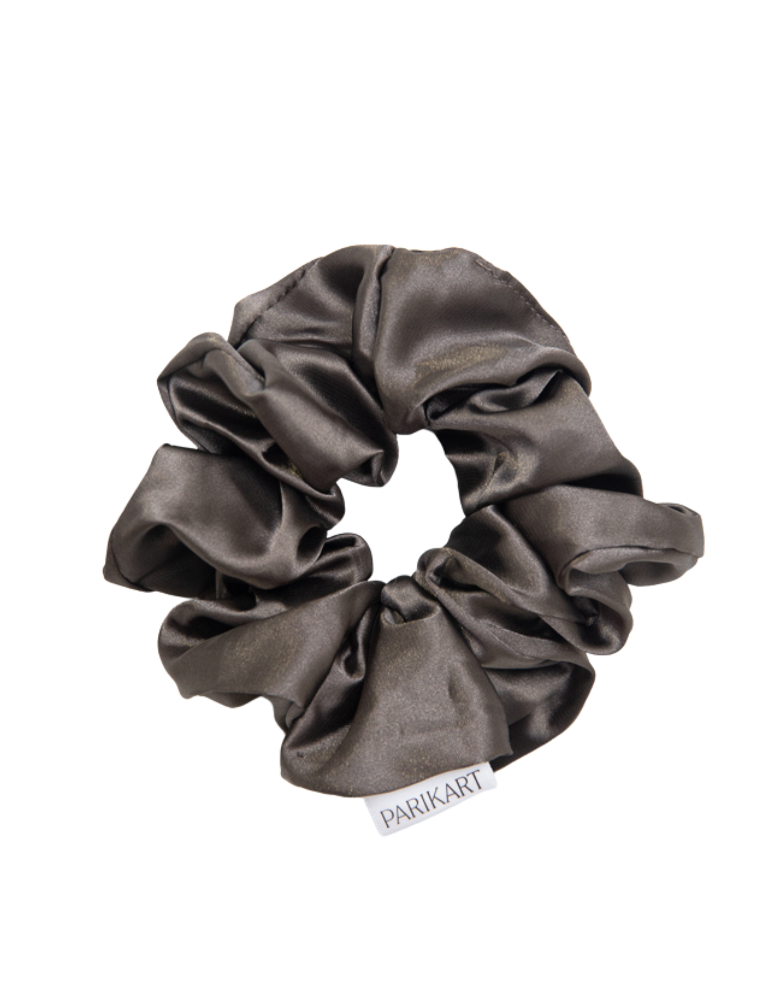 Chouchou en satin - Smoke