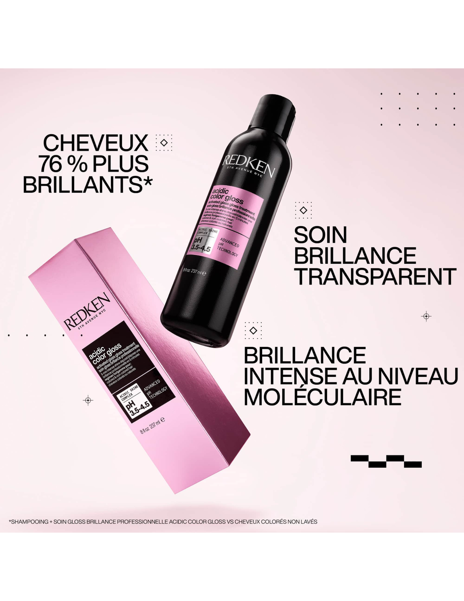 Acidic Color Gloss: Shine & color protection