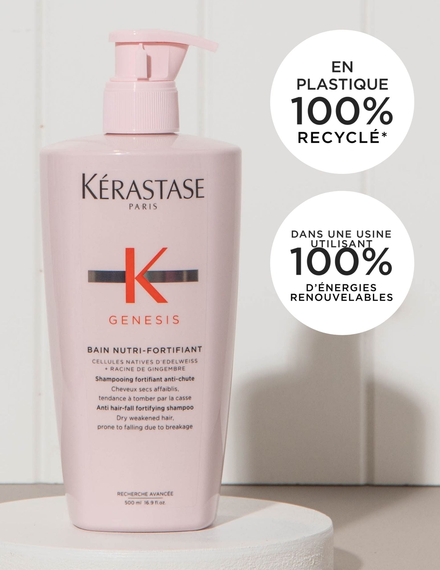 Duo Bain Nutri-Fortifiant & recharge - Genesis - 500ml