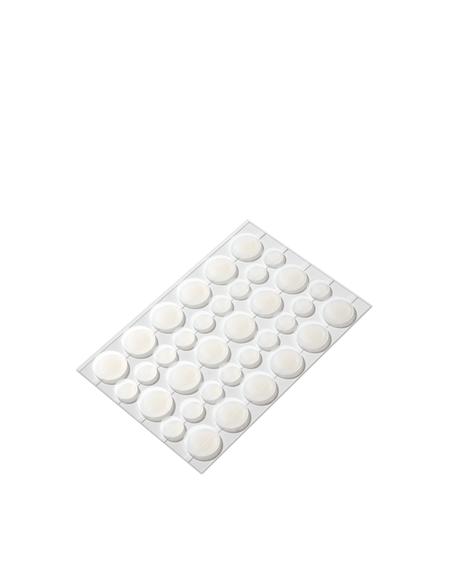 Patchs Stop Bouton - Pâte Grise
