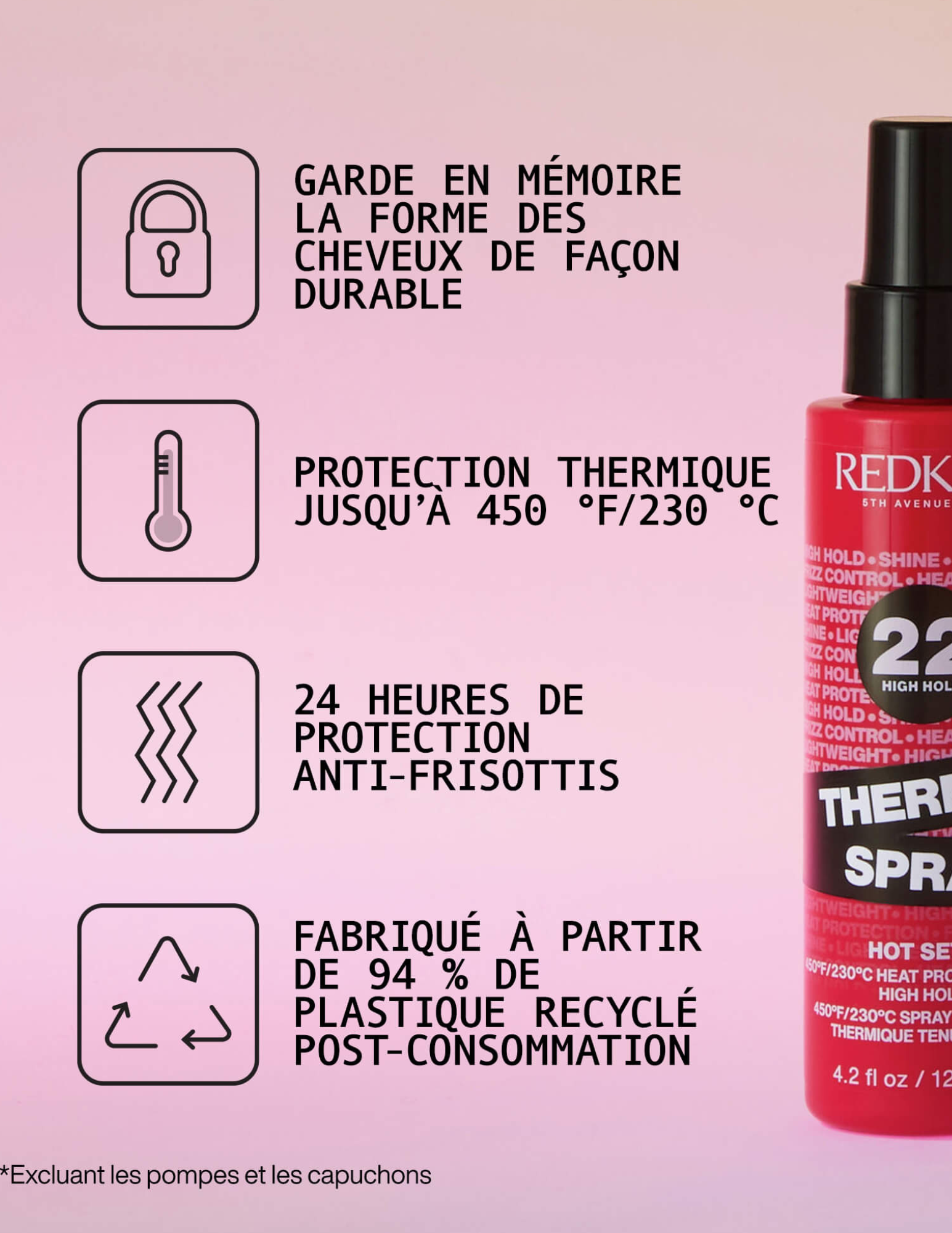 Thermal spray 22 strong hold