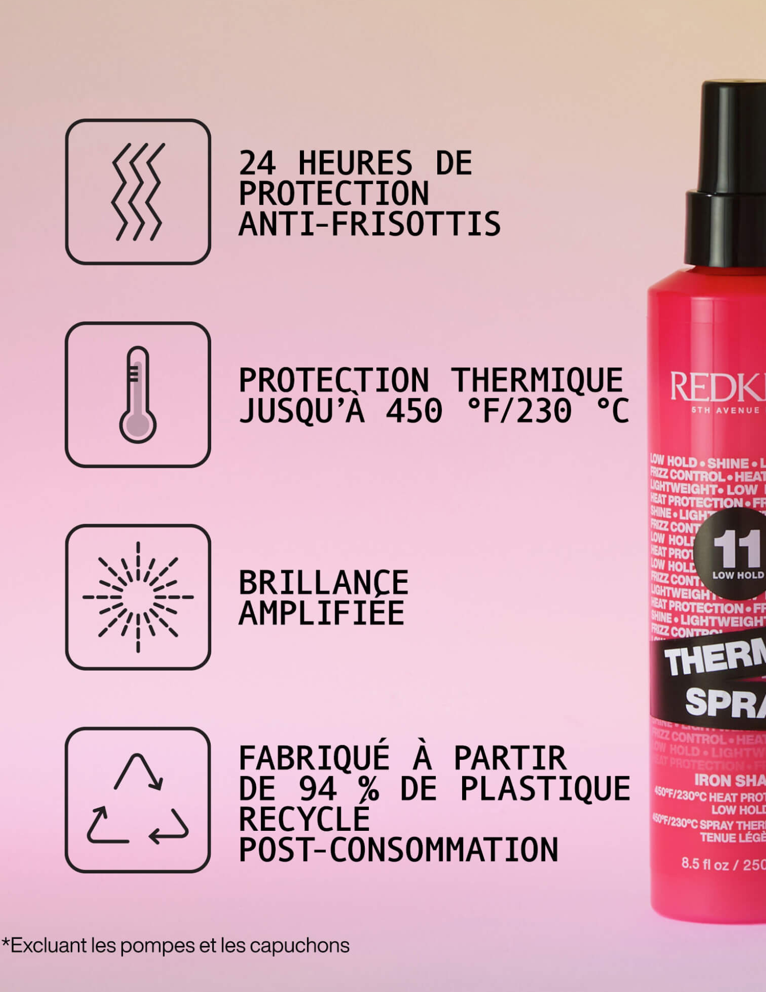 Thermal spray 11 light hold