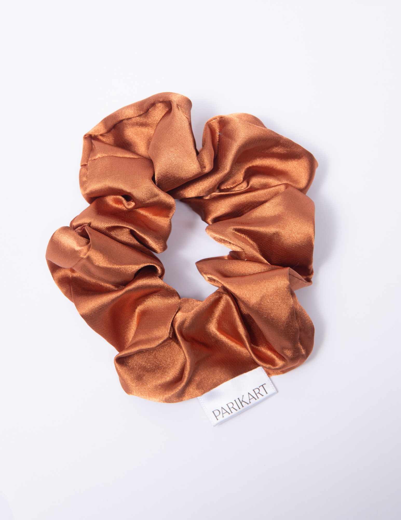 The satin scrunchie - Amber