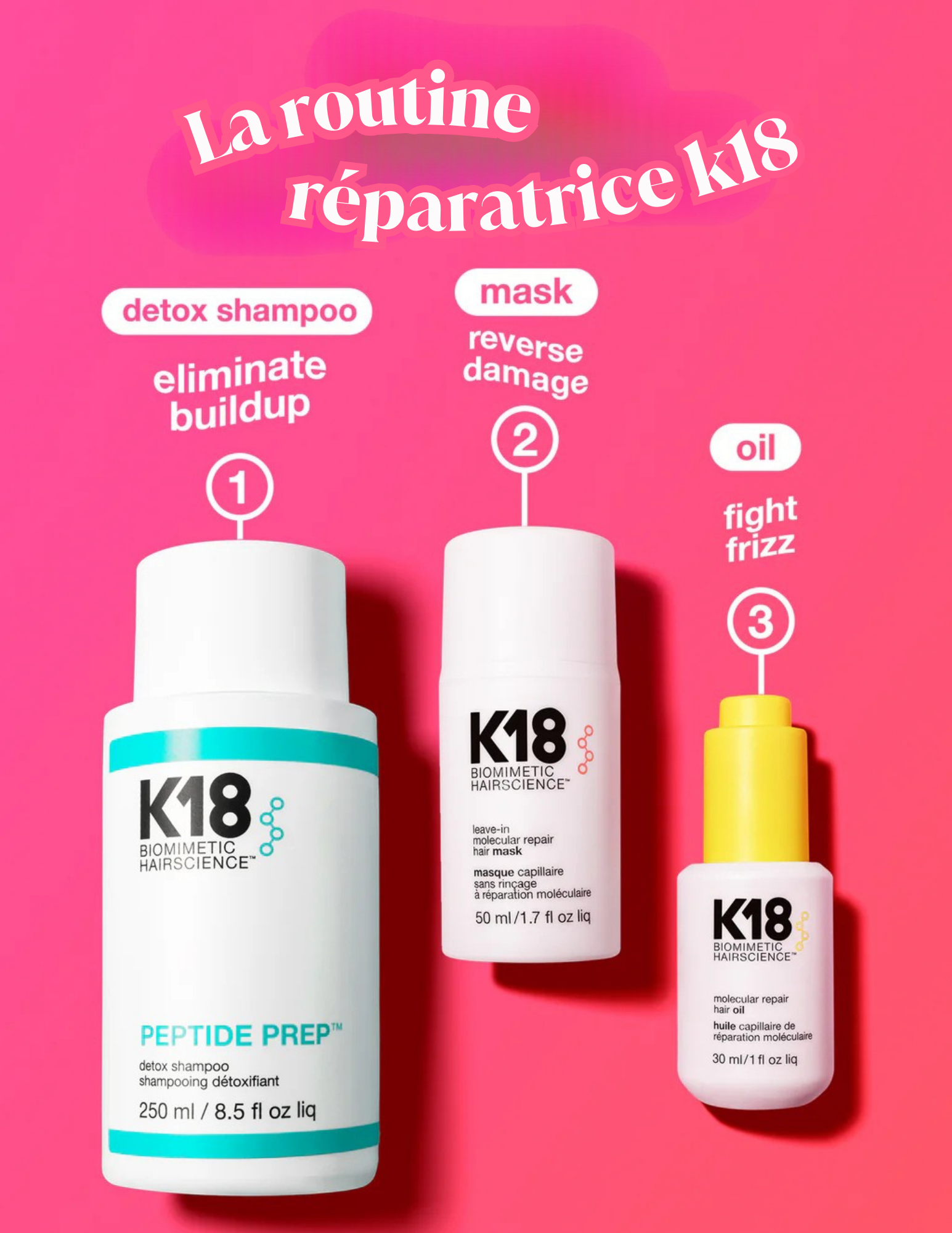 K18 Molecular Repair Leave-In Mask - 15ml