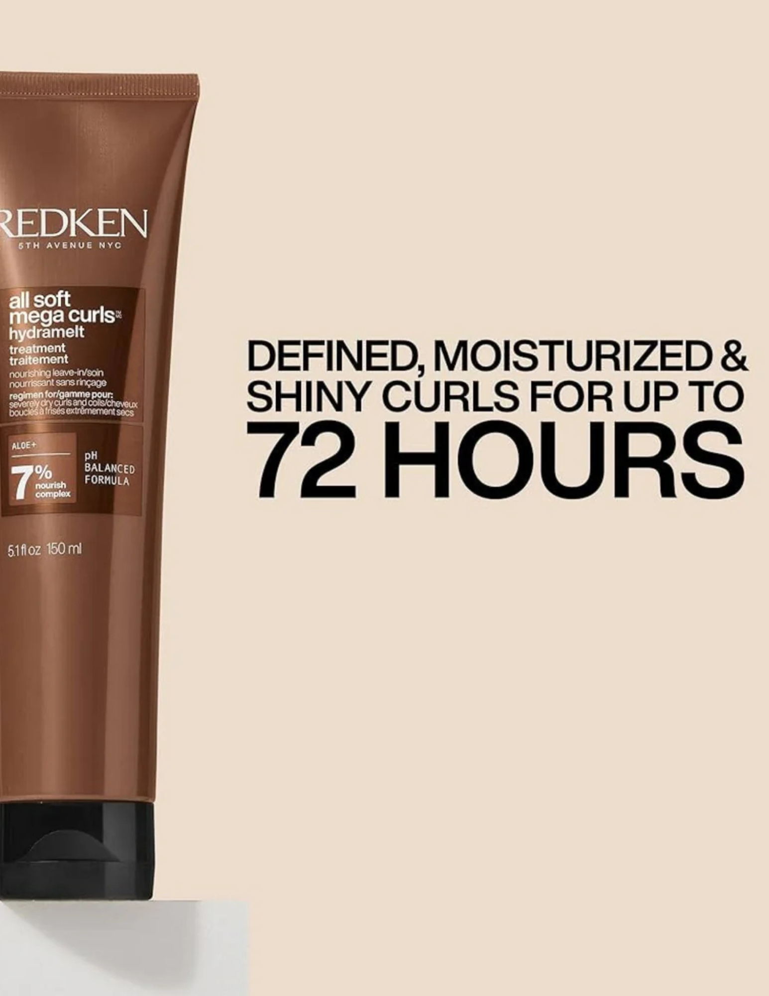 All Soft Mega Curls - Hydramelt Leave-In Cream