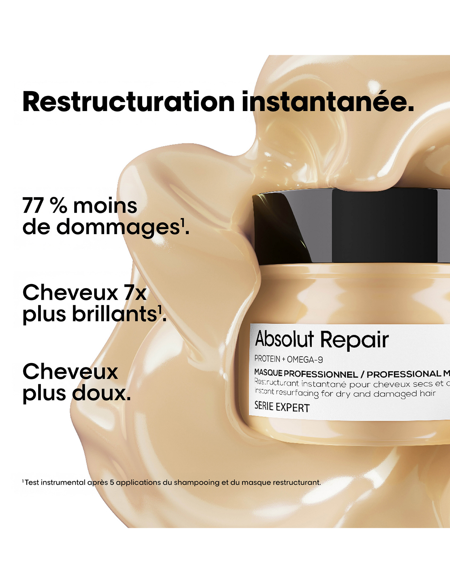 Instant resurfacing mask - Absolut Repair