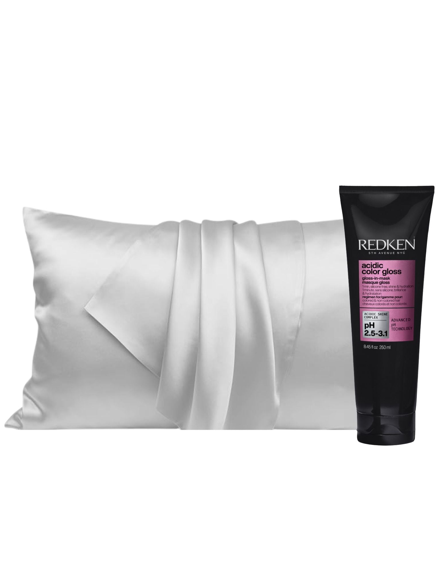 Masque Acidic Color Gloss avec Taie d'oreiller redken