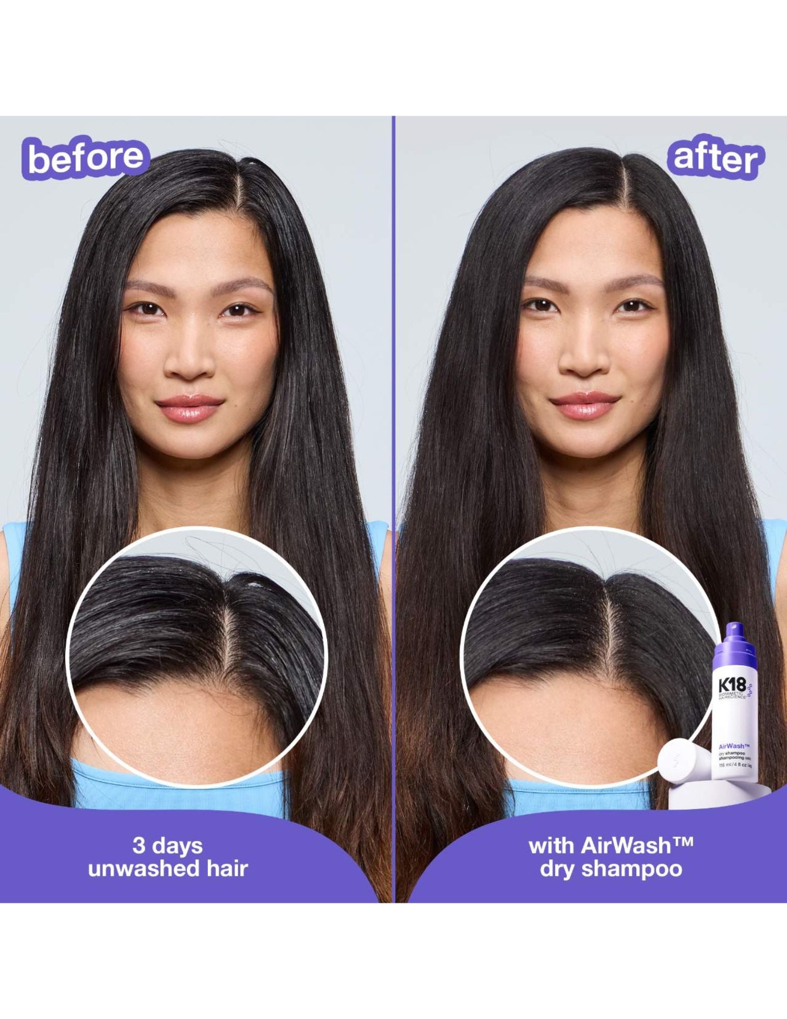 Dry shampoo - Air wash