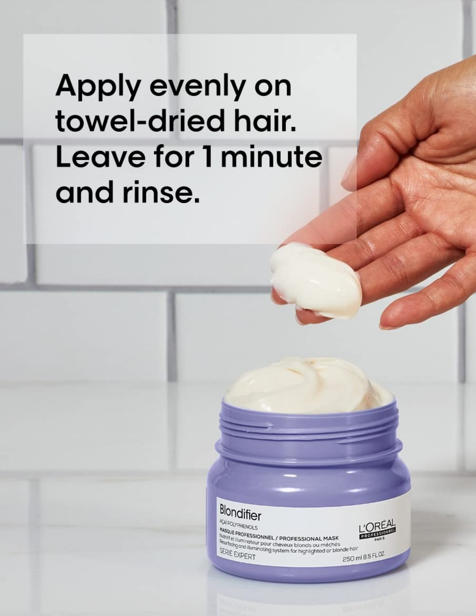 Restoring and illuminating mask - Blondifier