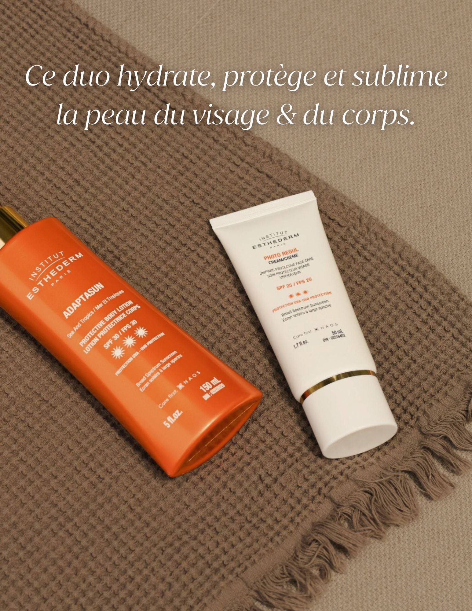 Coffret Solaire - Protection corps & visage