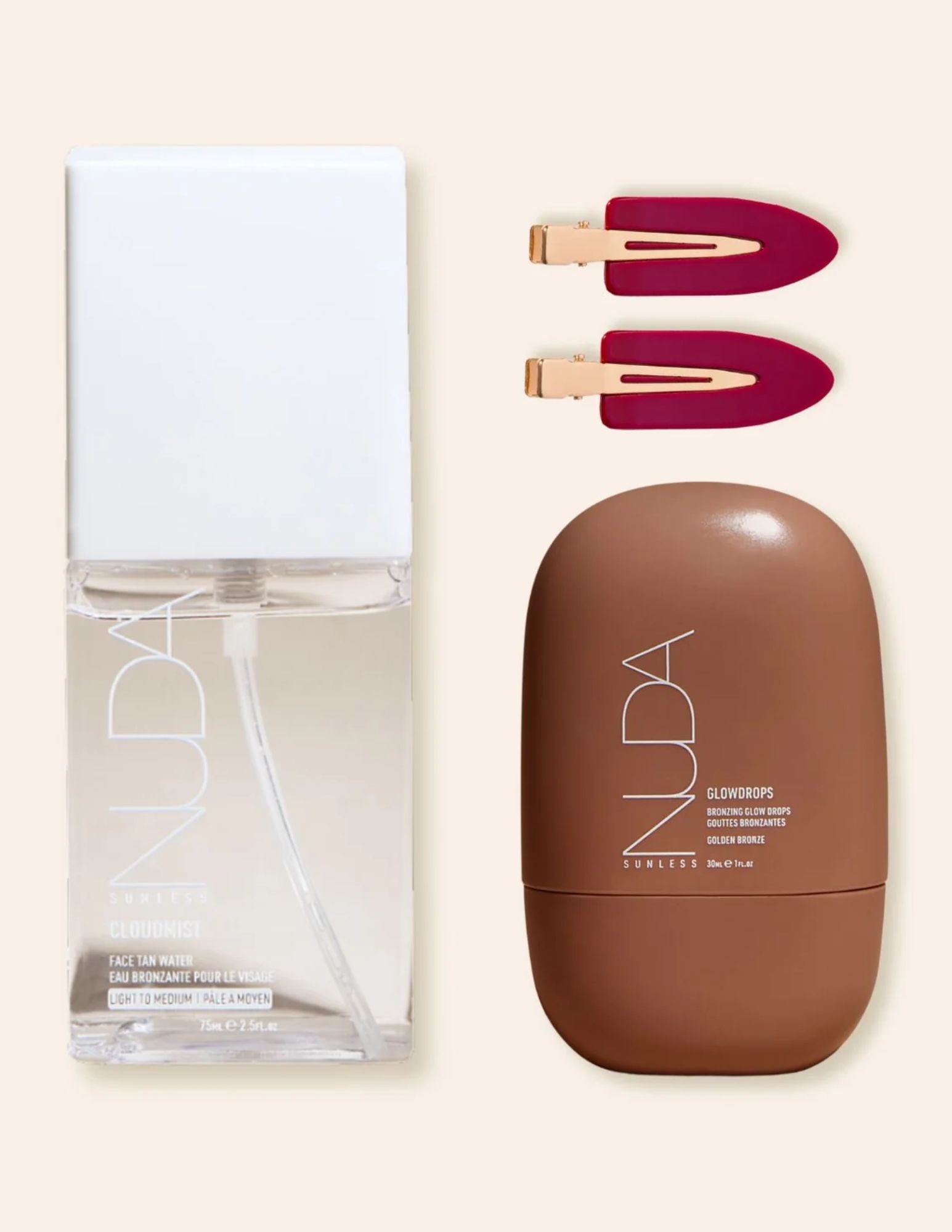 Holiday Ornament - Bronzing Sparkle Drops