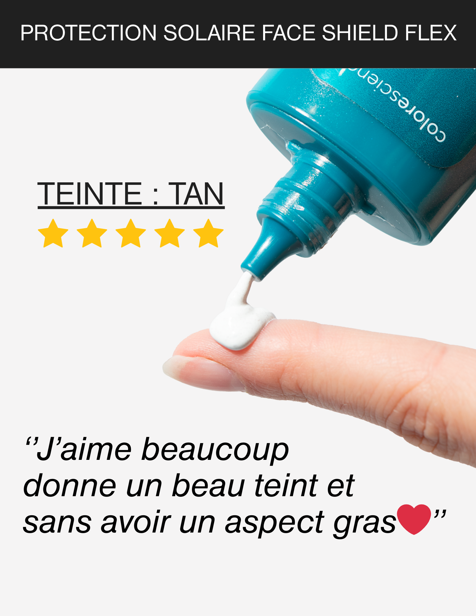 Protection solaire Face Shield FLEX FPS 50