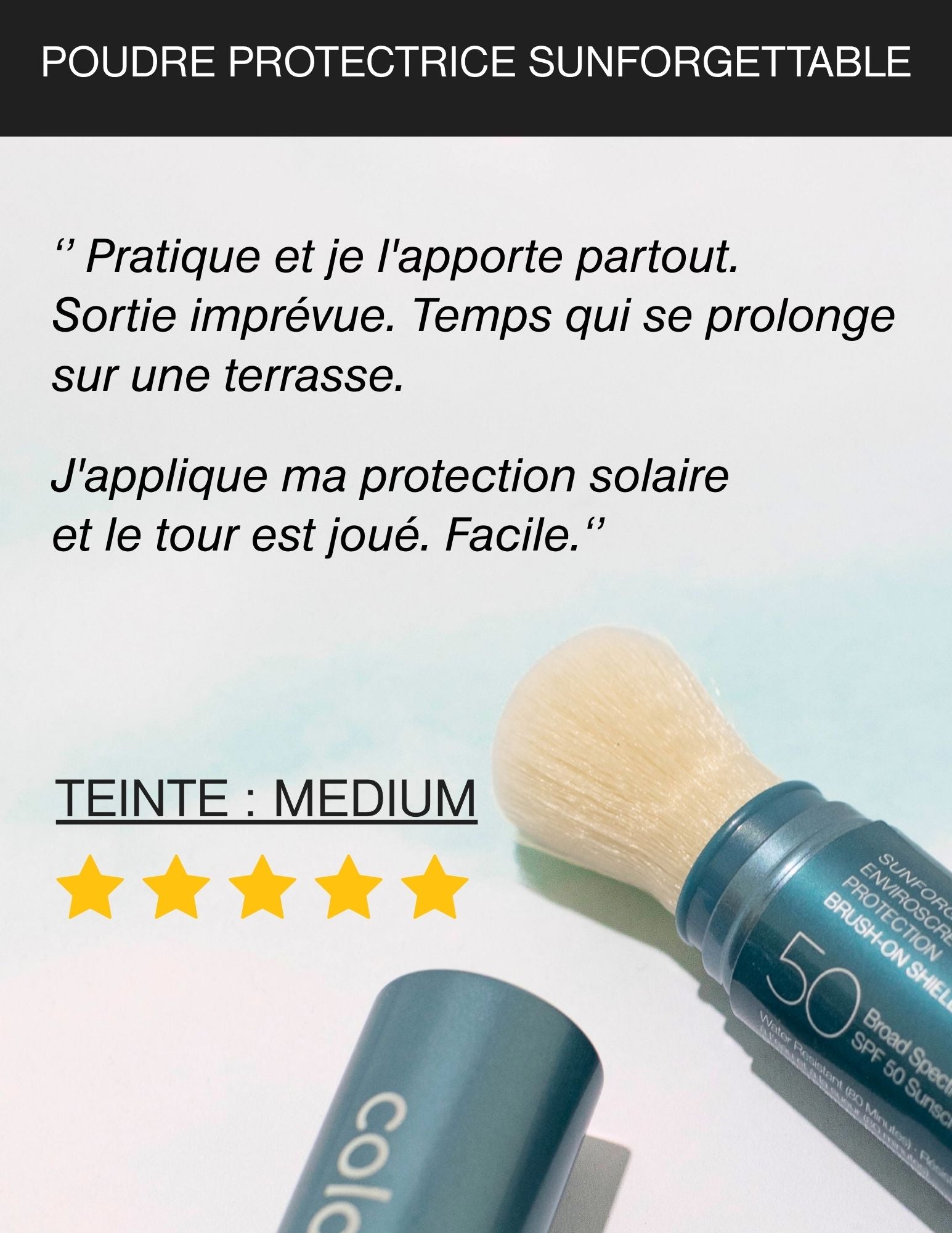 Sunforgettable Total Protection Brush-On Shield SPF 50