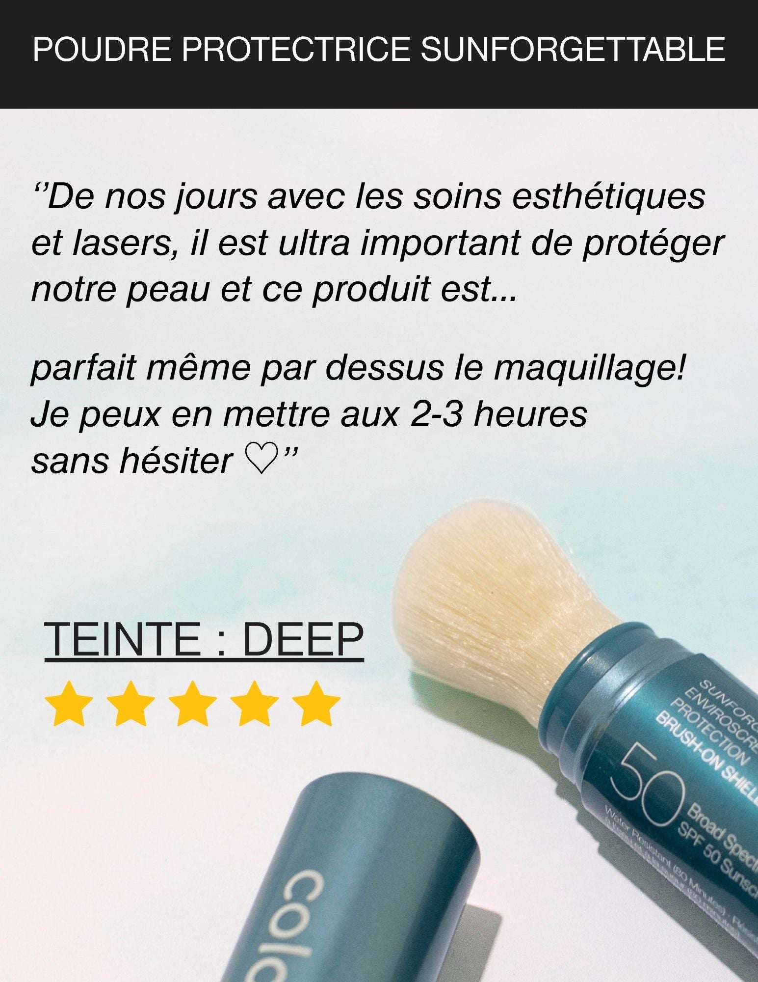 Sunforgettable Total Protection Brush-On Shield SPF 50