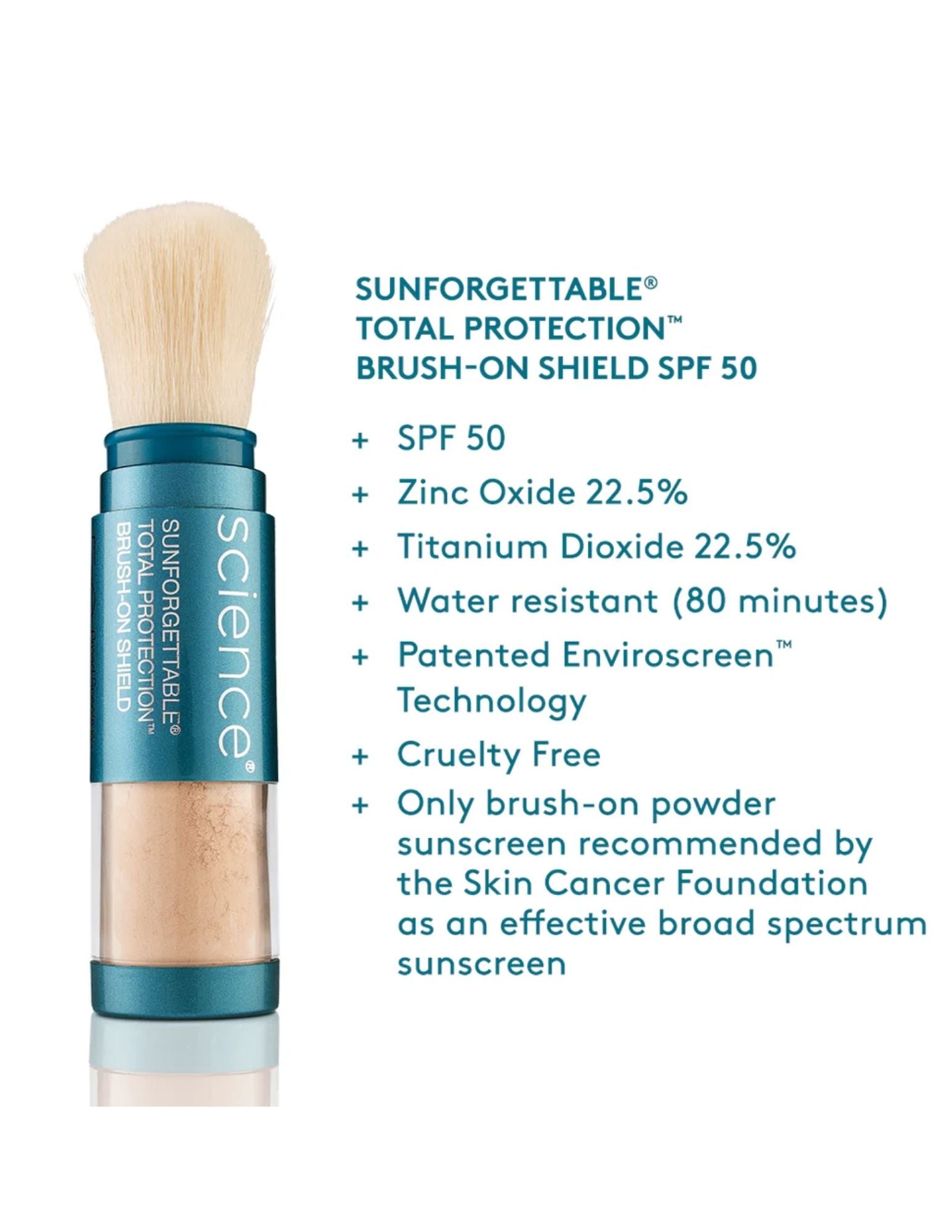 Poudre protectrice Sunforgettable FPS 50