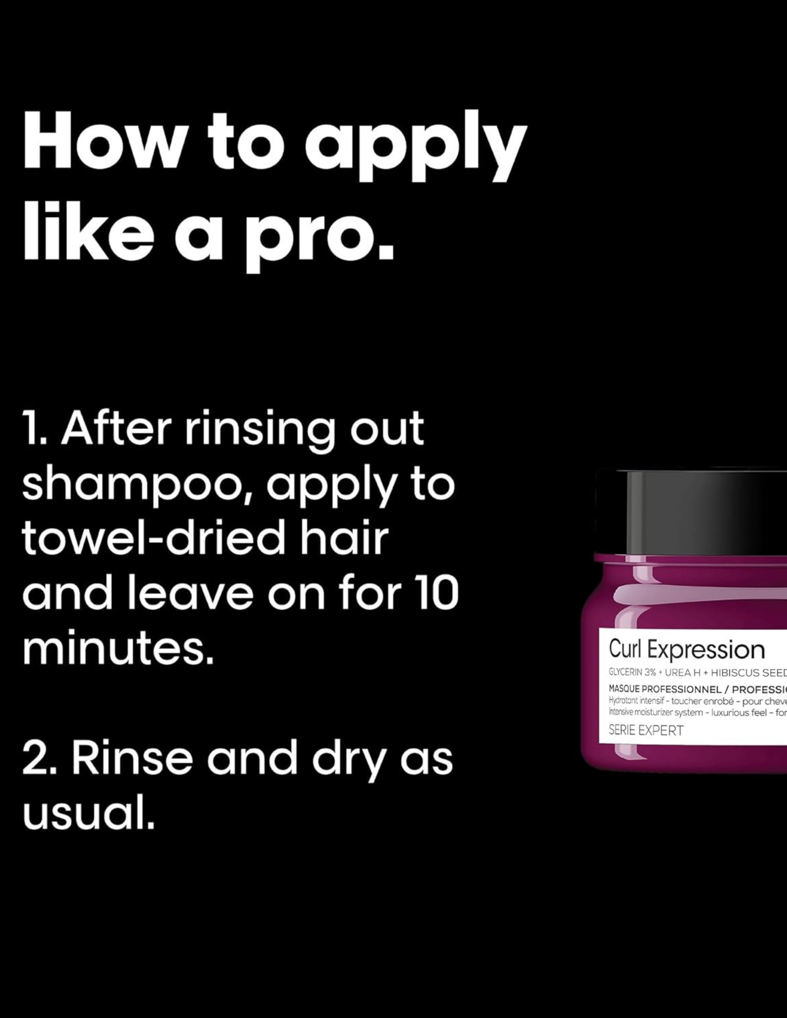 Mask rich in intense moisturizing cream - Curl Expression