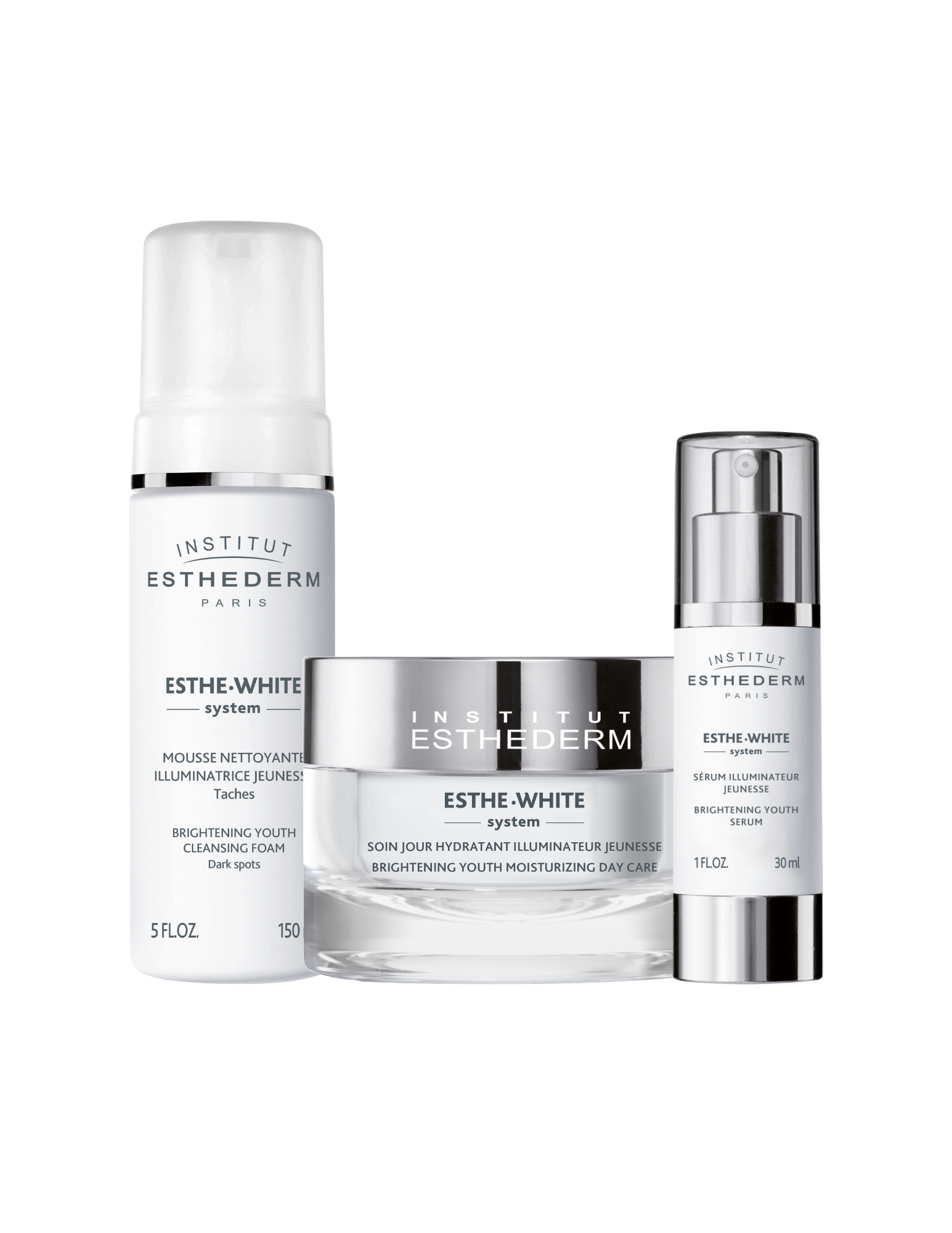 Routine nettoyante illuminatrice pour teints ternes et/ou taches pigmentaires