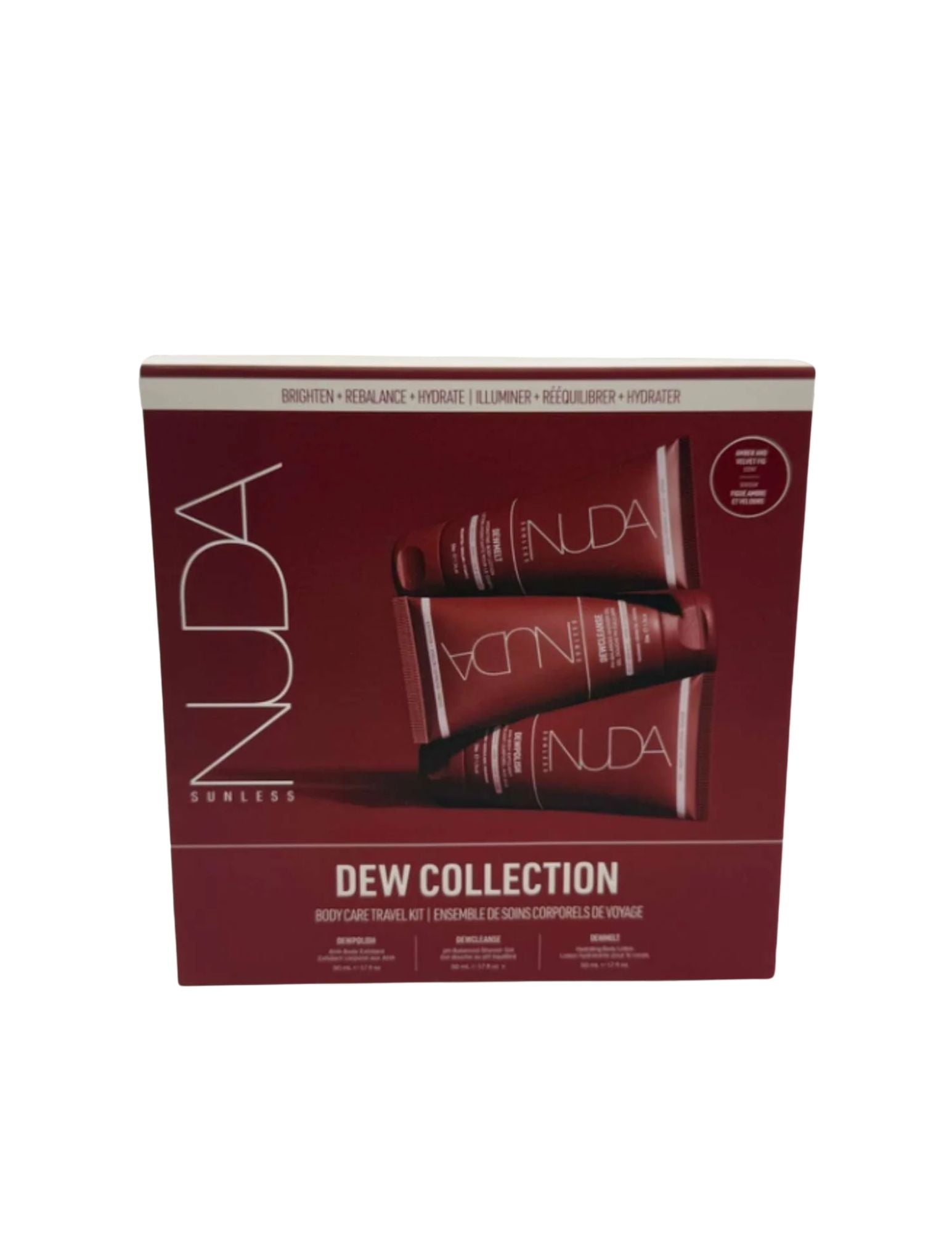 Ensemble pour le corps - Velours - Format Voyage