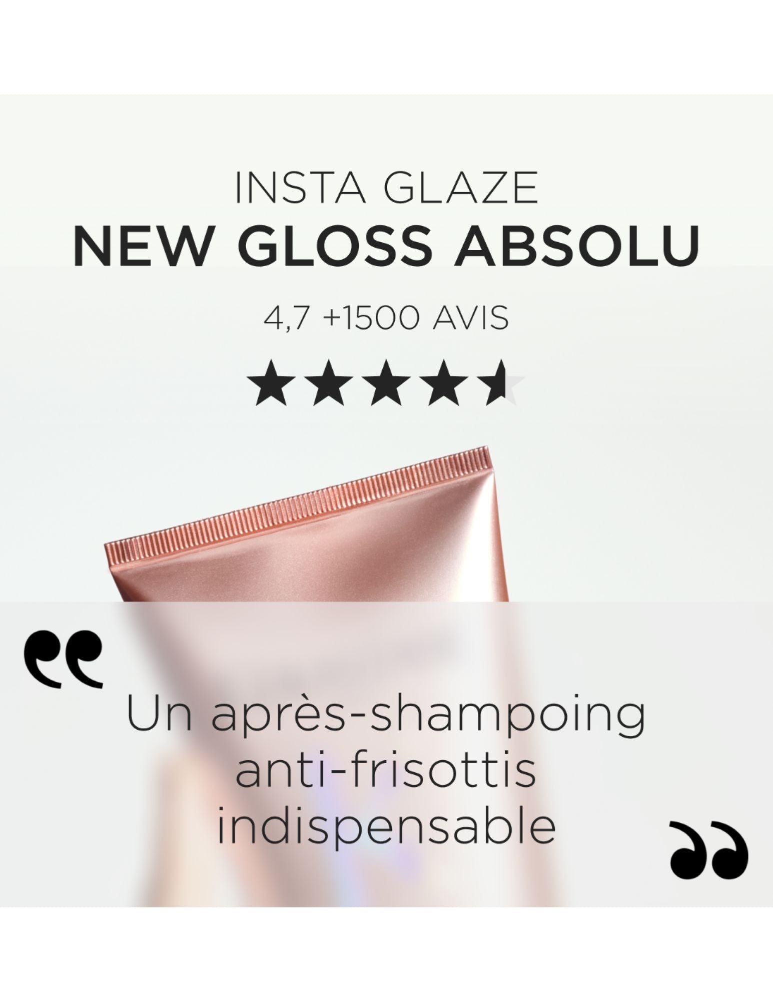 Routine Gloss Absolu : Rituel brillance anti-frisottis - Format voyage