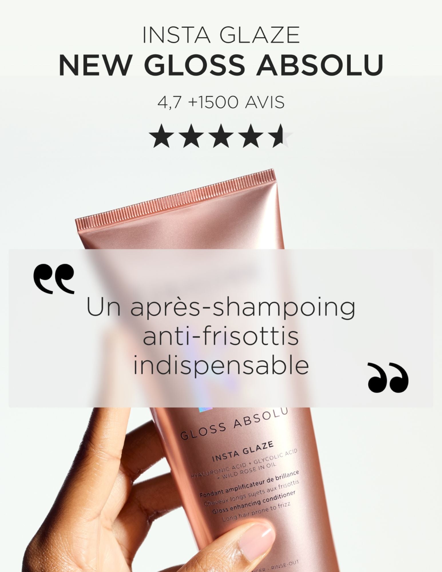 Routine Gloss Absolu : Rituel brillance anti-frisottis