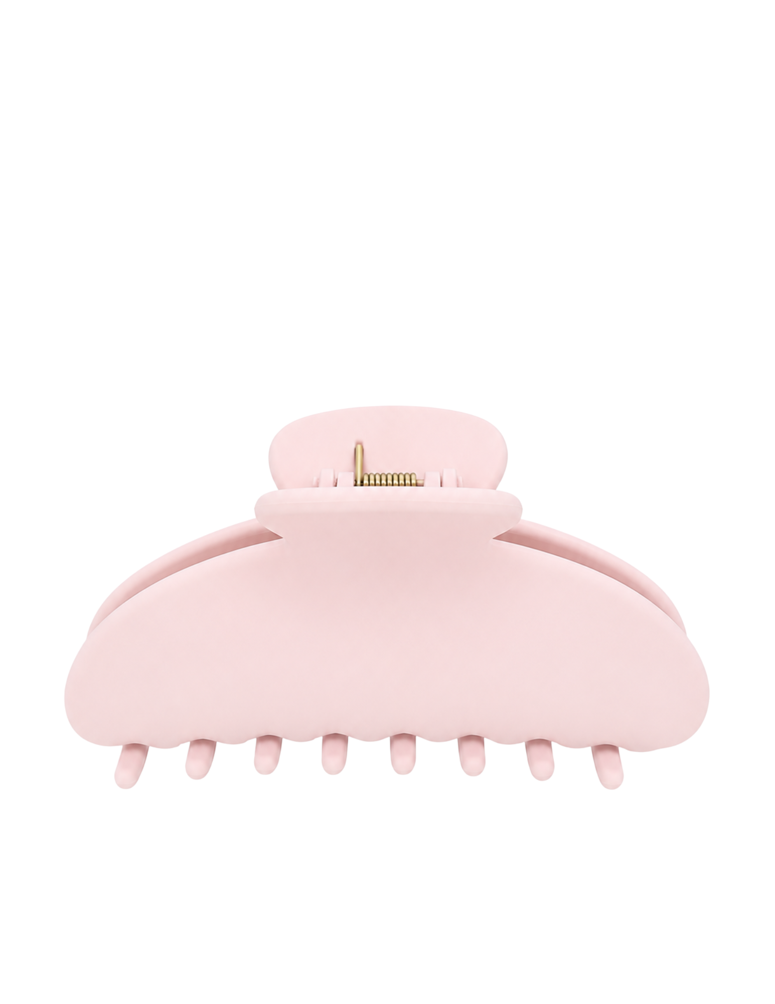 Round Hair Clip - Pastel Pink