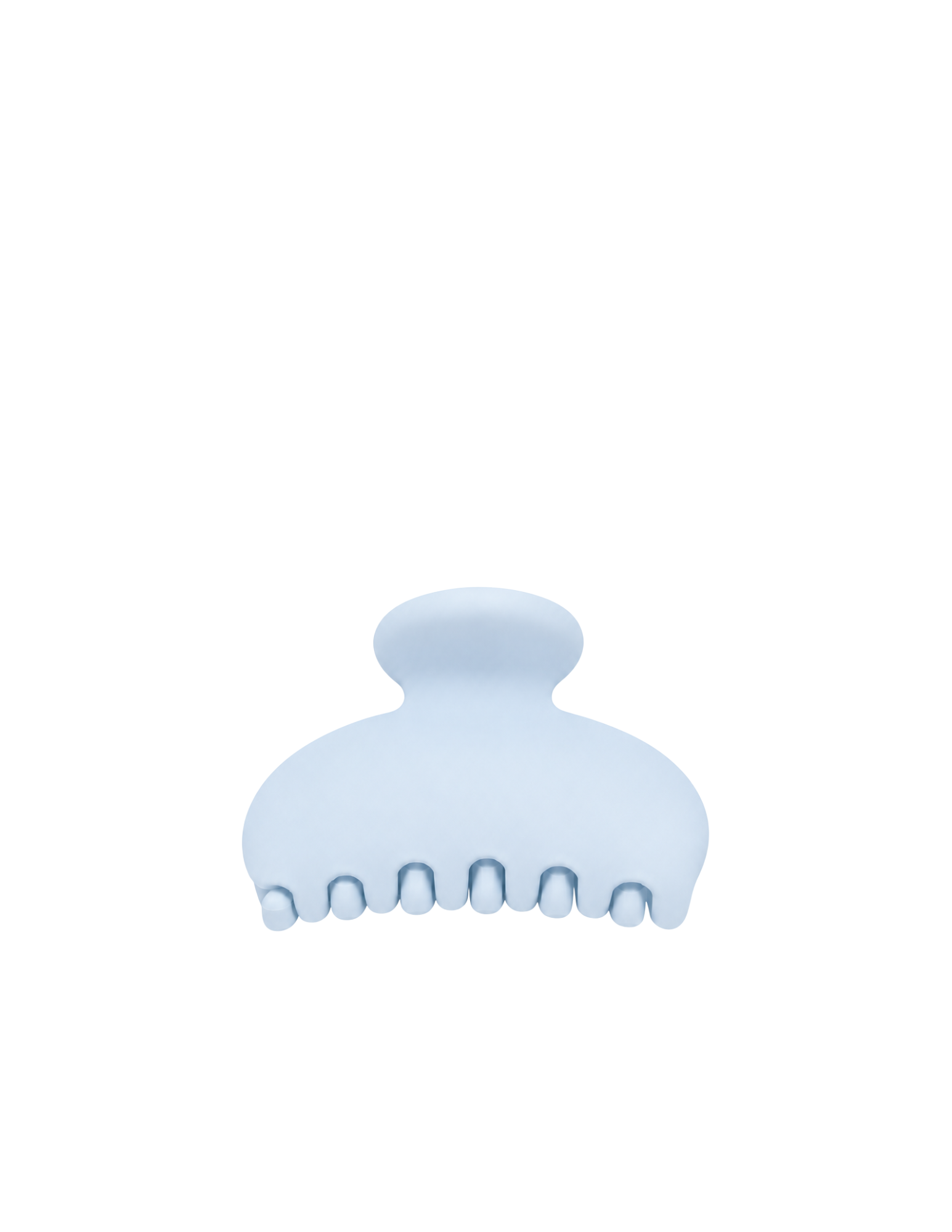 Pince à cheveux ronde - Bleu pastel