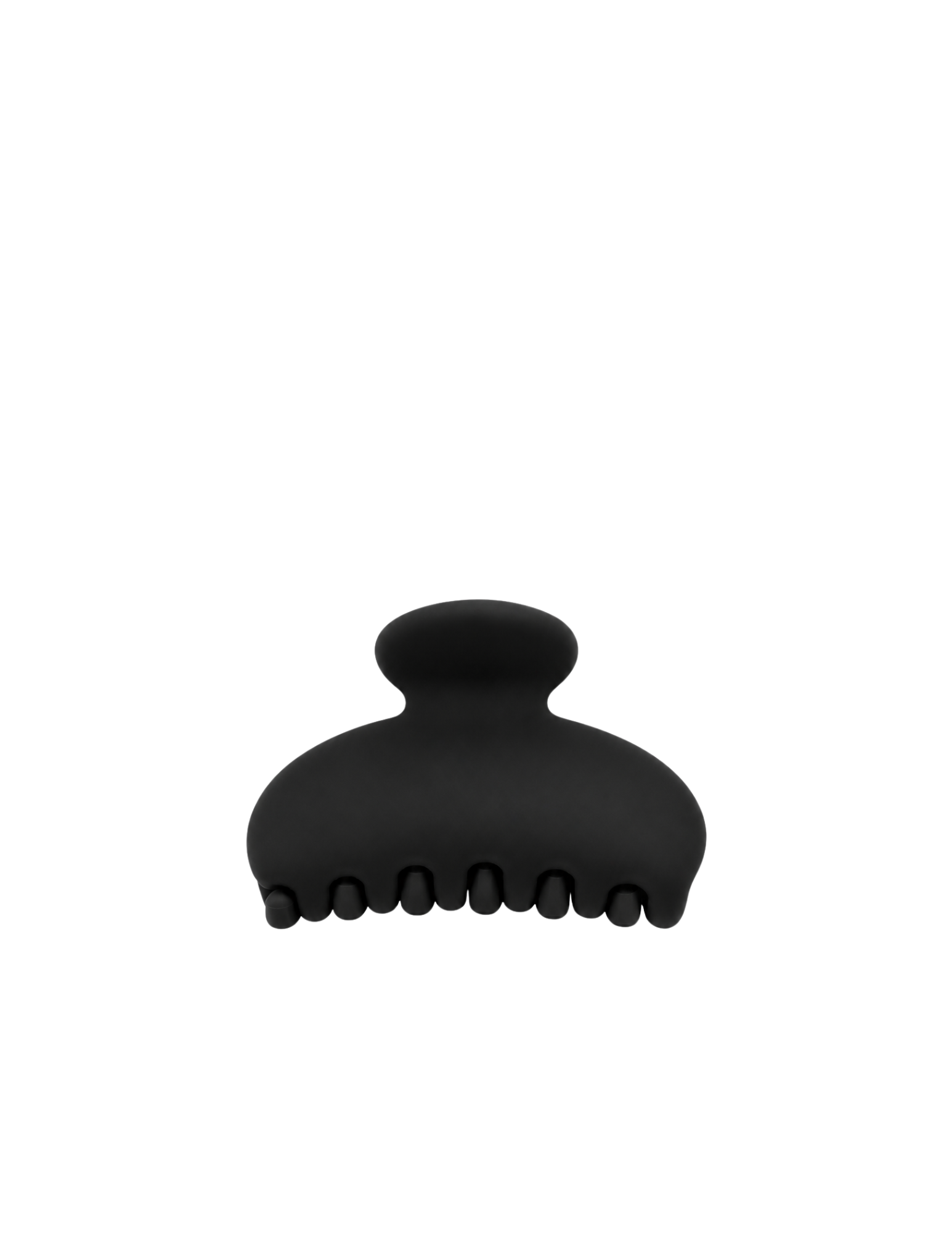 Pince à cheveux ronde - Noir