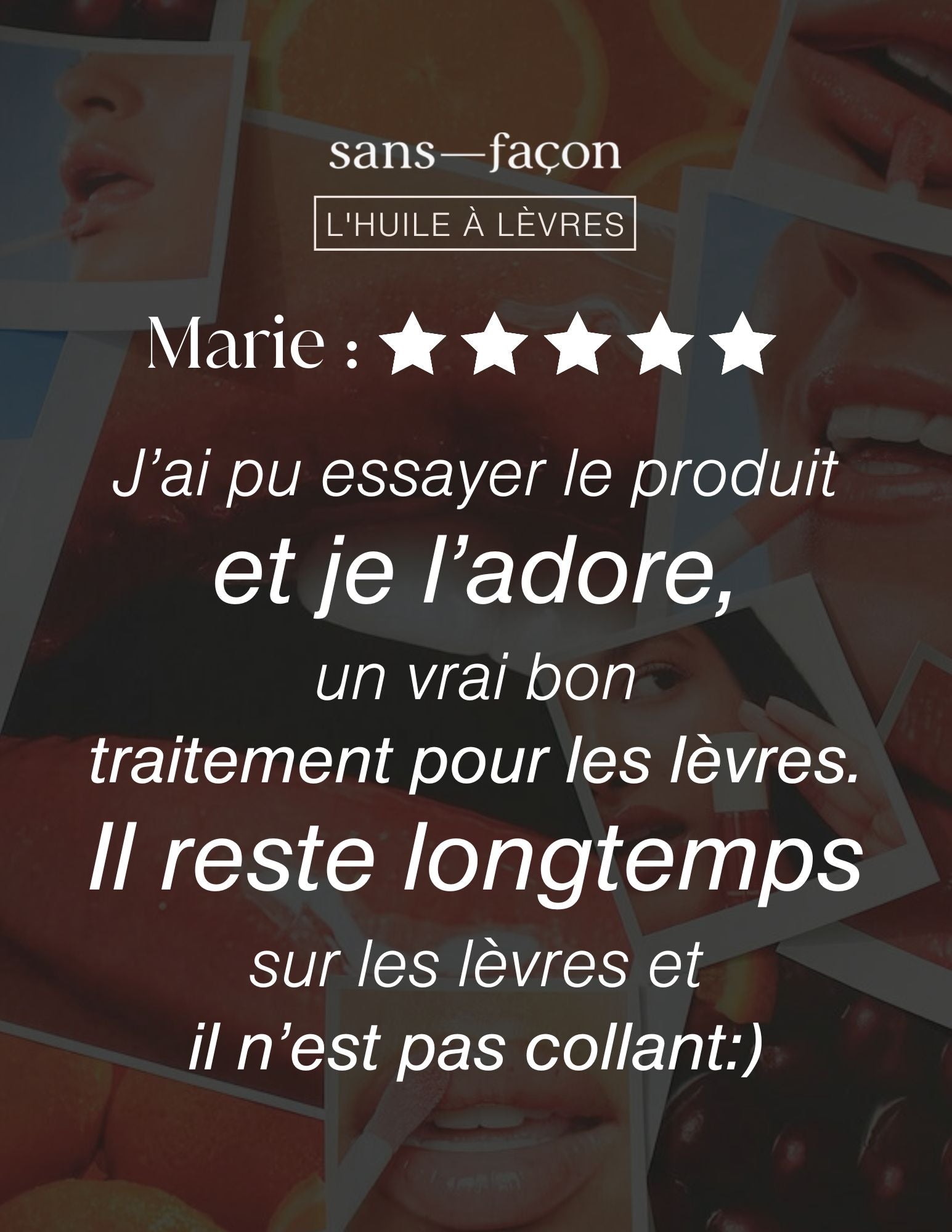 Le brillant à lèvres
