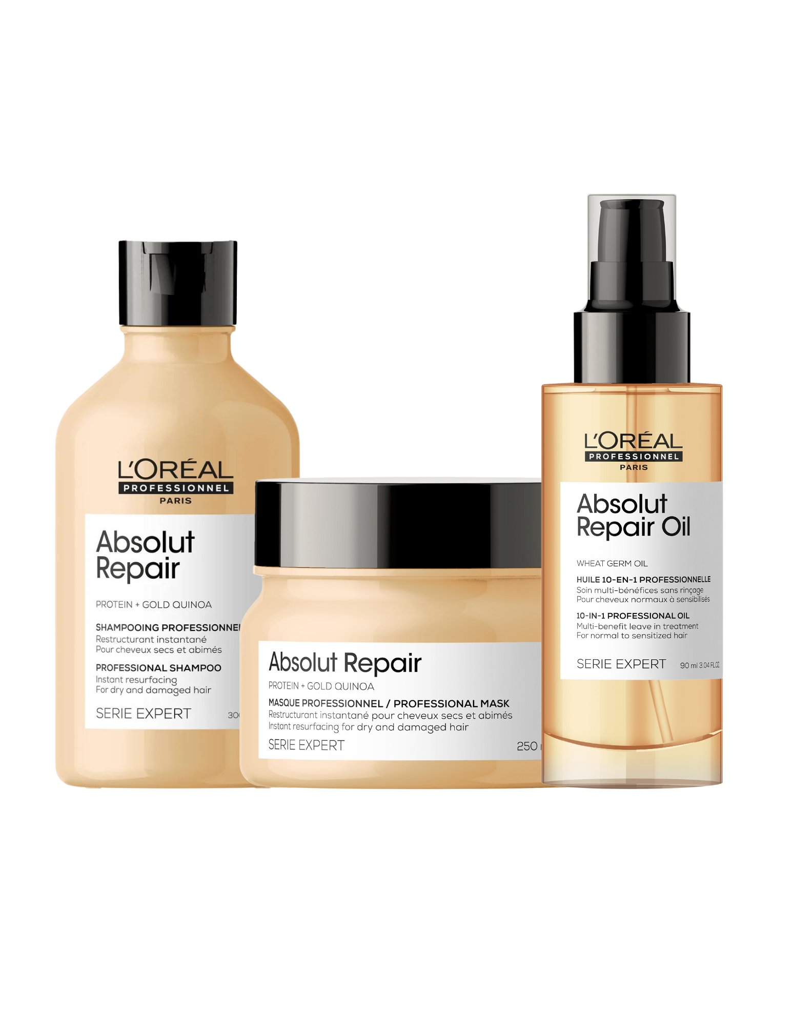 Routine for thick hair - Absolut Repair