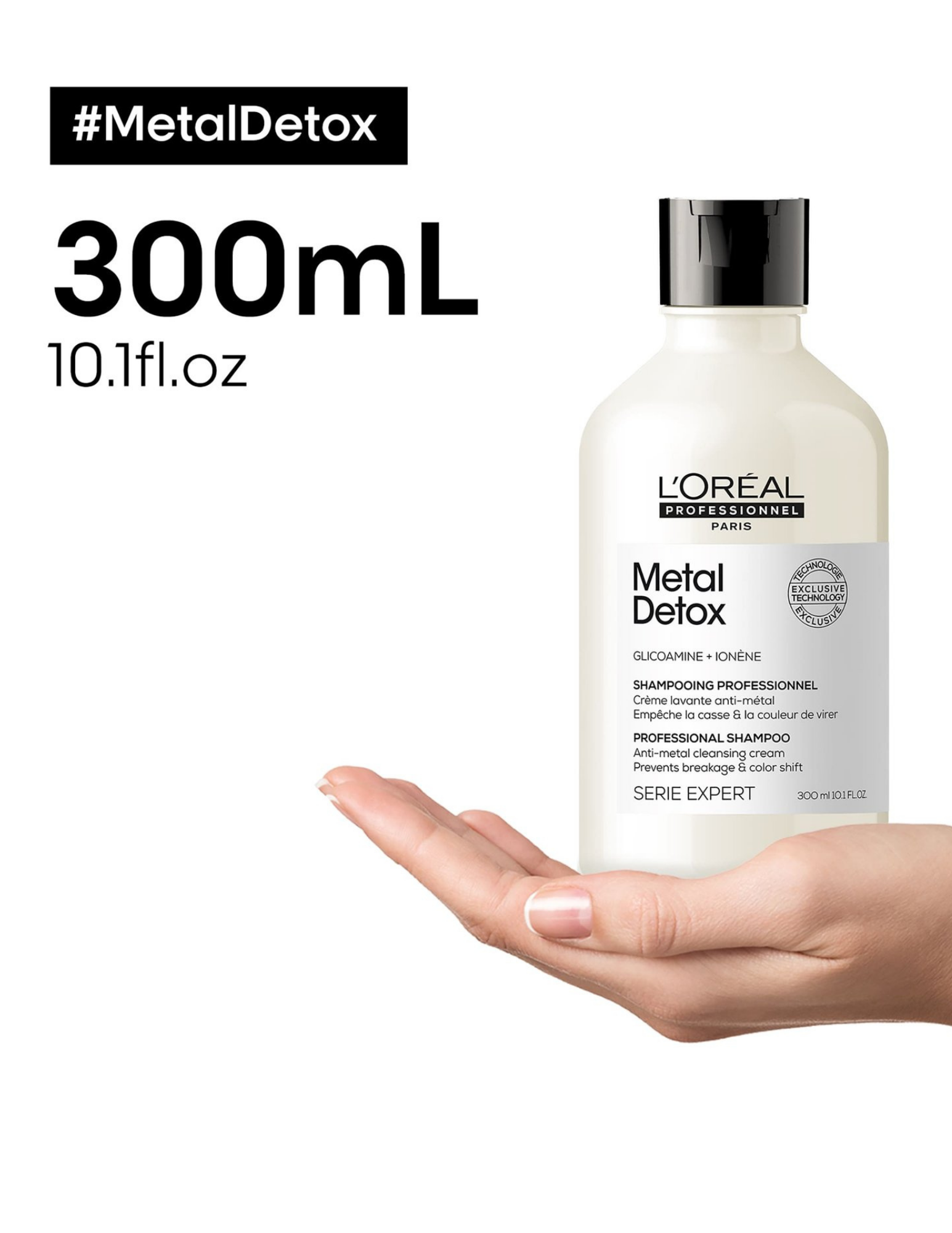 Shampoing crème nettoyant 300ml - Metal Detox