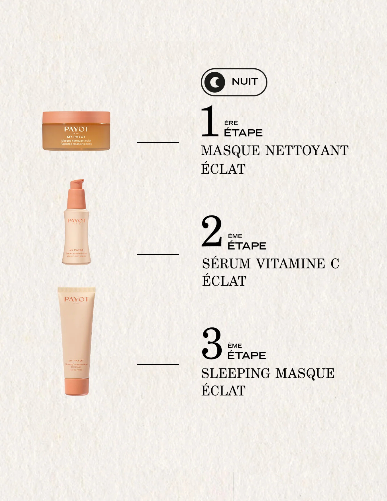 Sleeping masque Éclat - My Payot