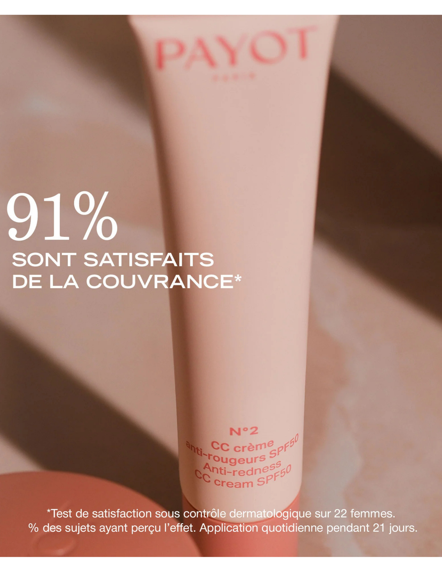 CC crème teintée anti-rougeurs - N°2