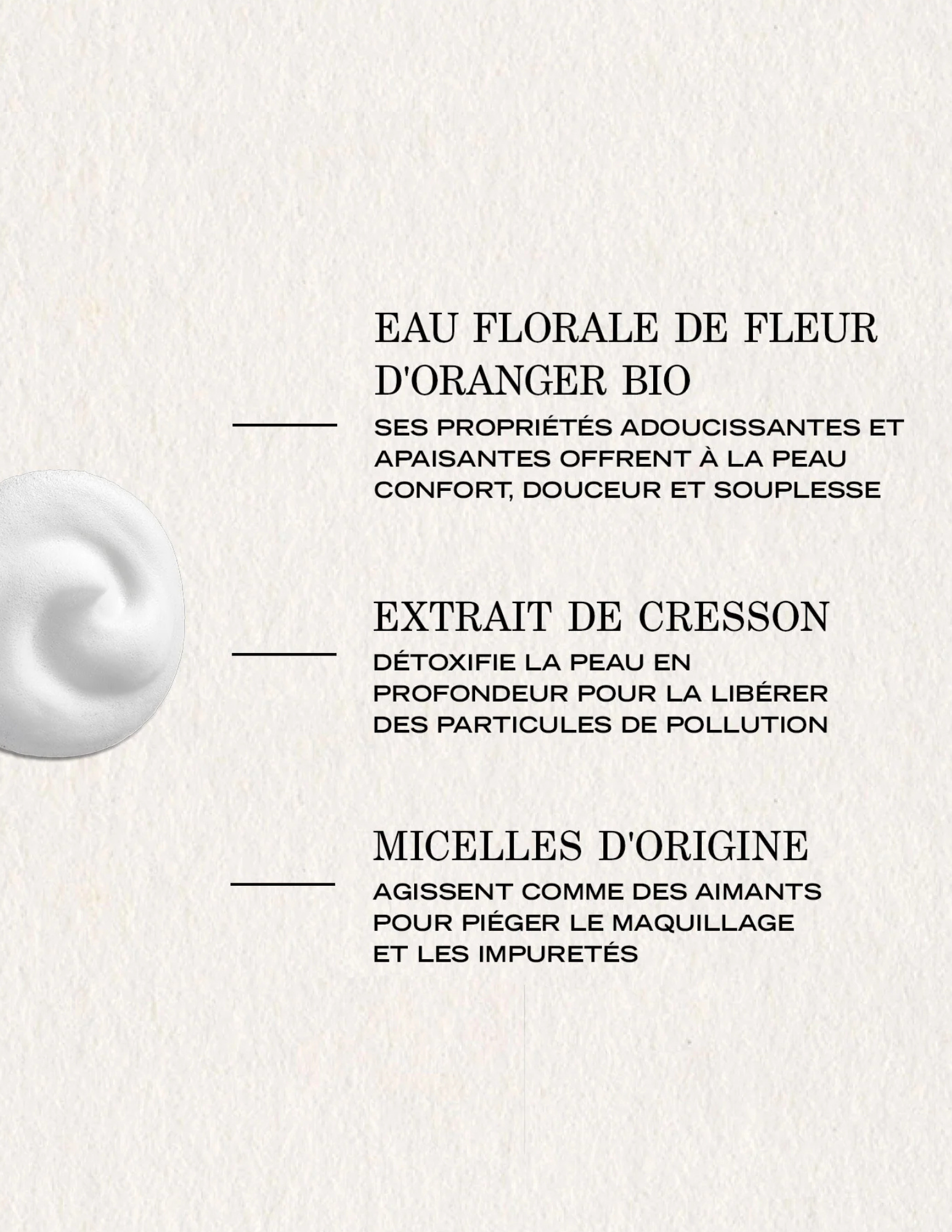 Mousse nettoyante Douceur - Nue